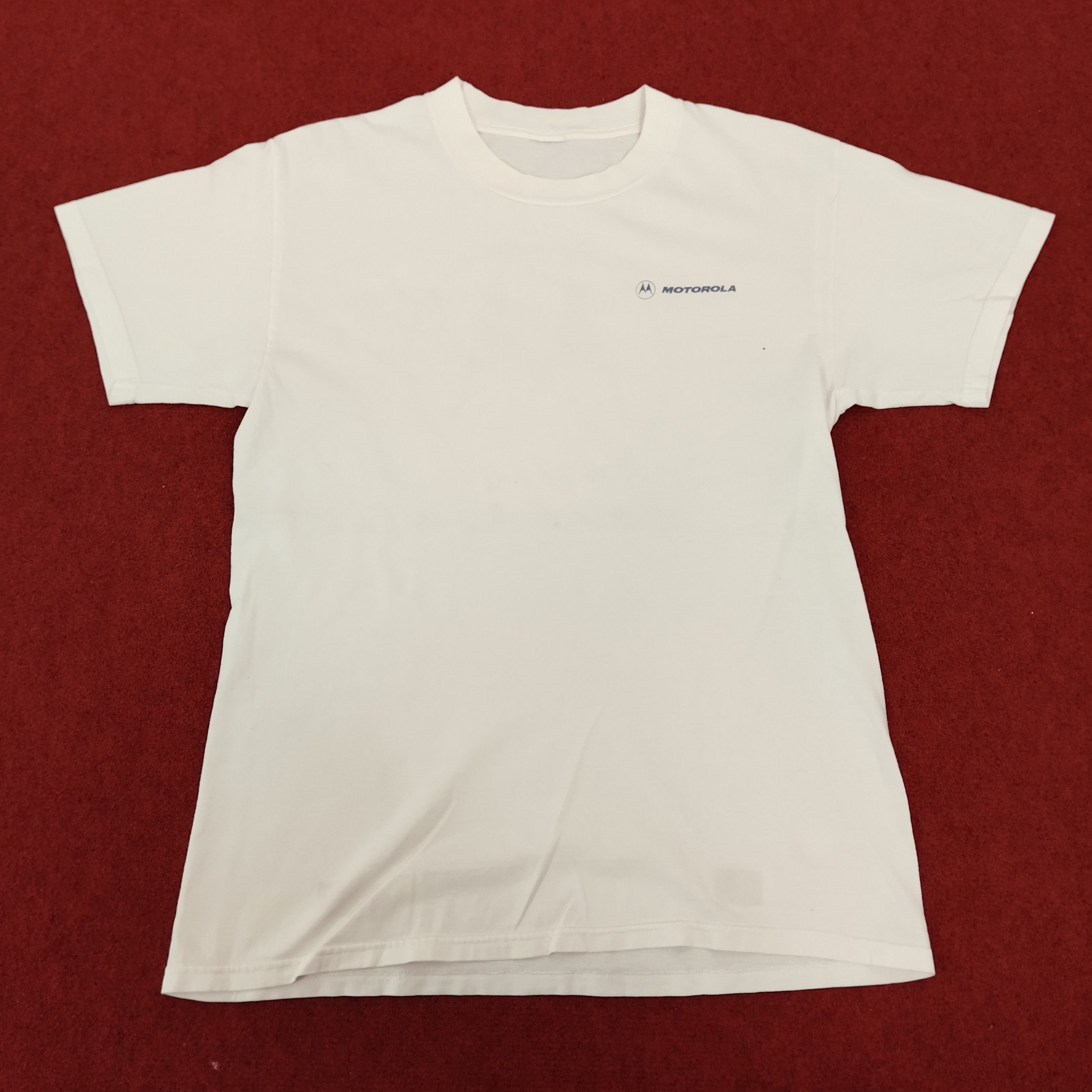 Motorola × Vintage Motorola Streetwear Skateboard Style Vintage Tshirt Size US M / EU 48-50 / 2 - 3 Thumbnail