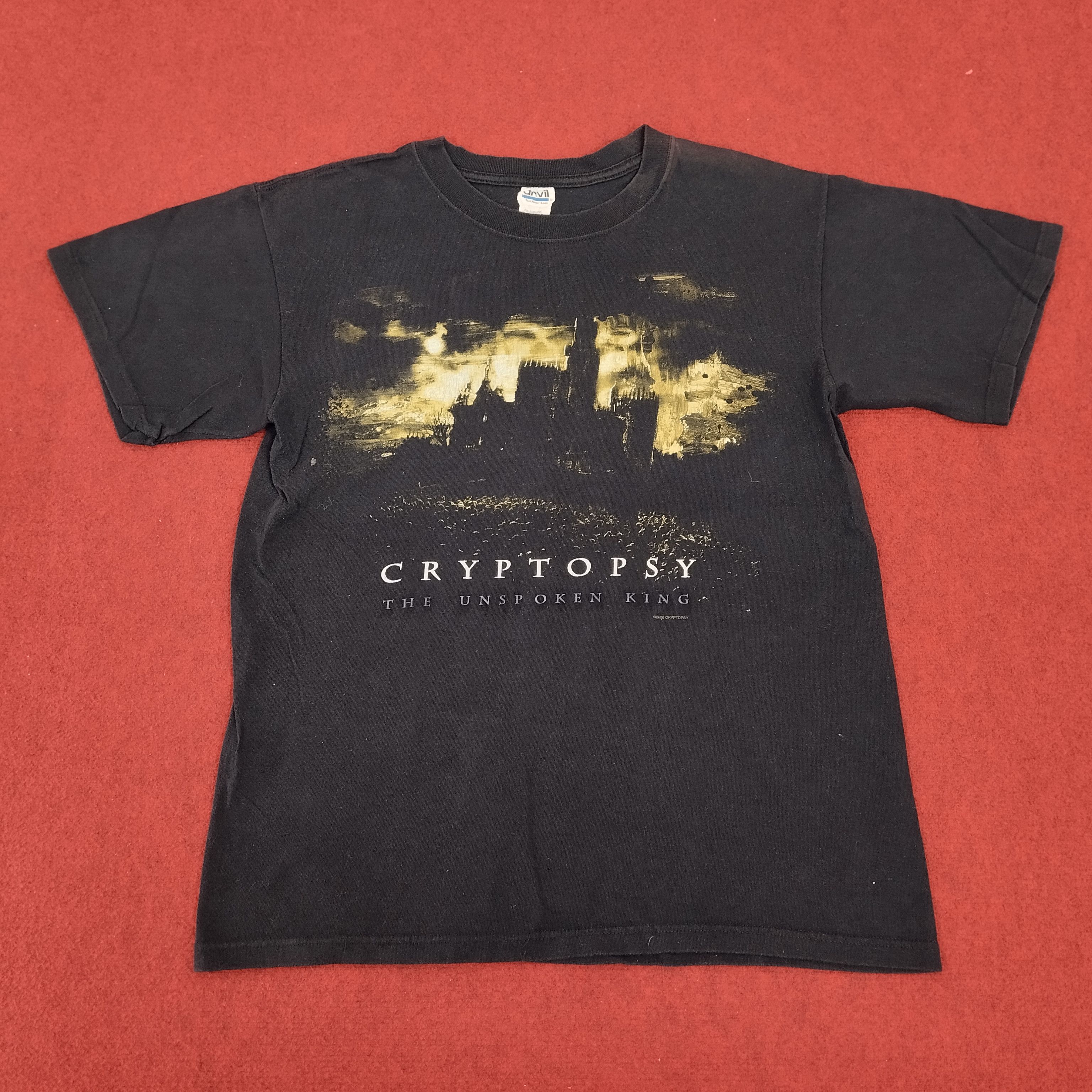 Band Tees × Vintage Cryptopsy American Rock Band Tour Vintage Tshirt Size US M / EU 48-50 / 2 - 1 Thumbnail