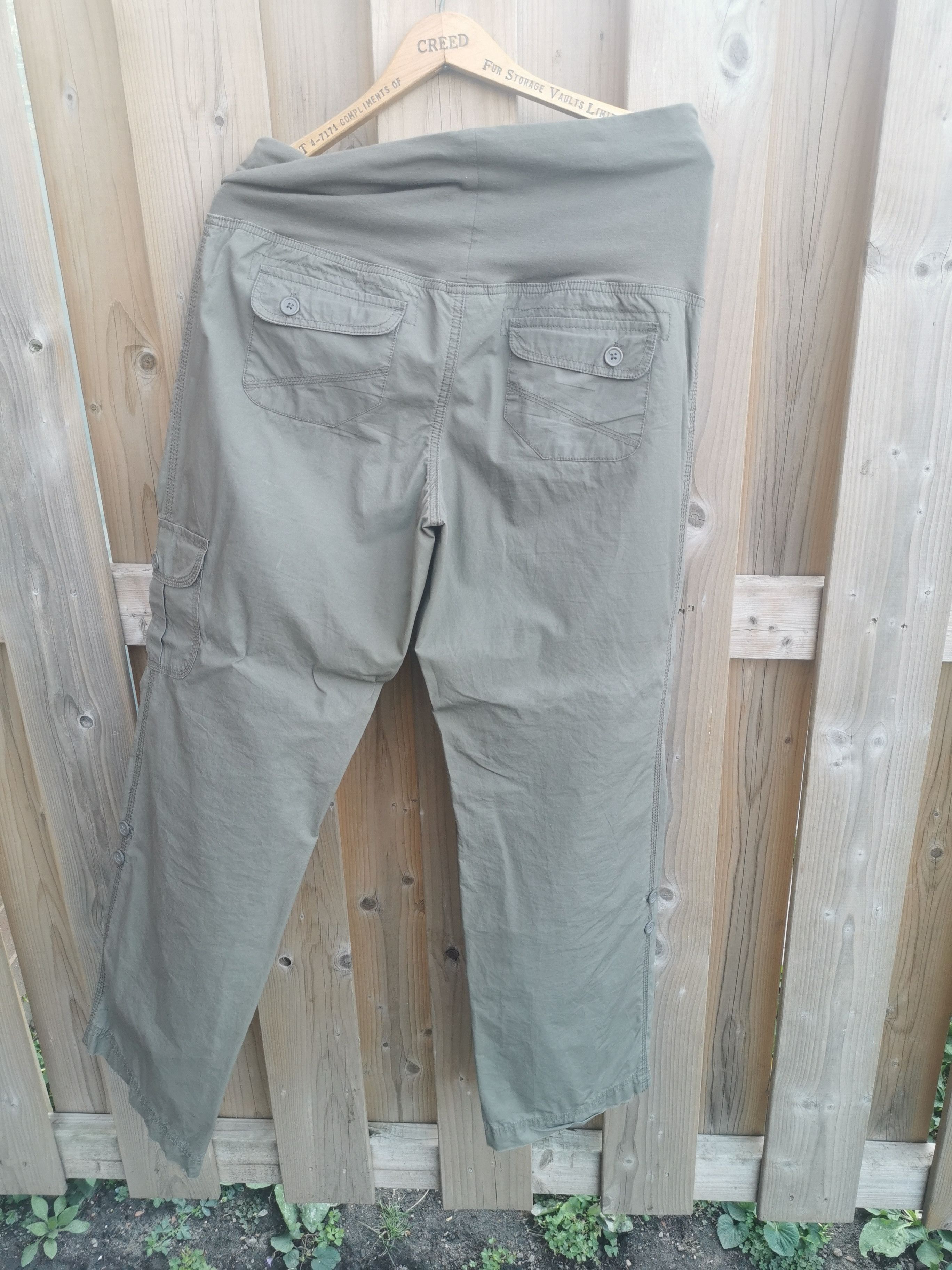 Vintage Vintage unisex stretch cargo pants/trousers Size 36" / US 14 / IT 50 - 2 Thumbnail