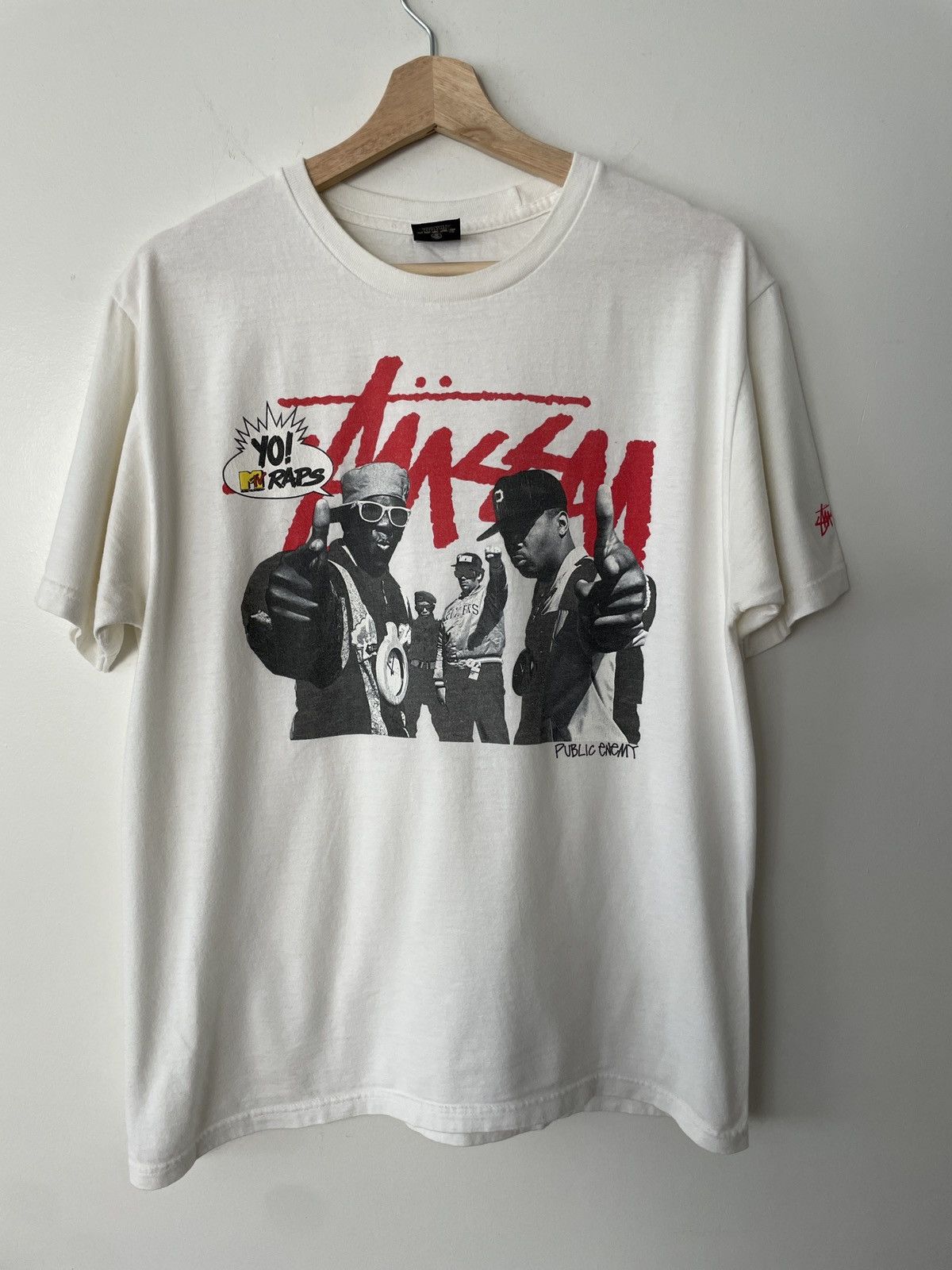 Stussy Public Enemy T Shirt | Grailed