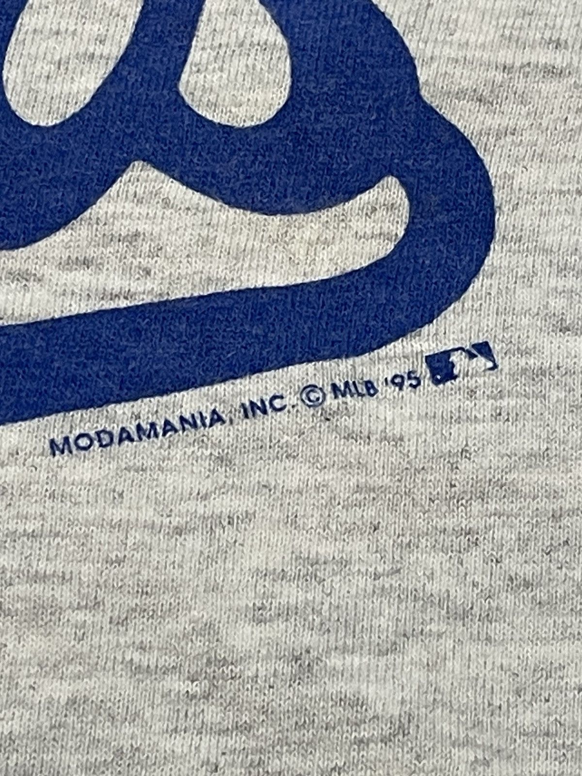 MLB × Vintage Vintage 90s Dodgers Modamania inc MLB T shirt Size US M / EU 48-50 / 2 - 8 Thumbnail