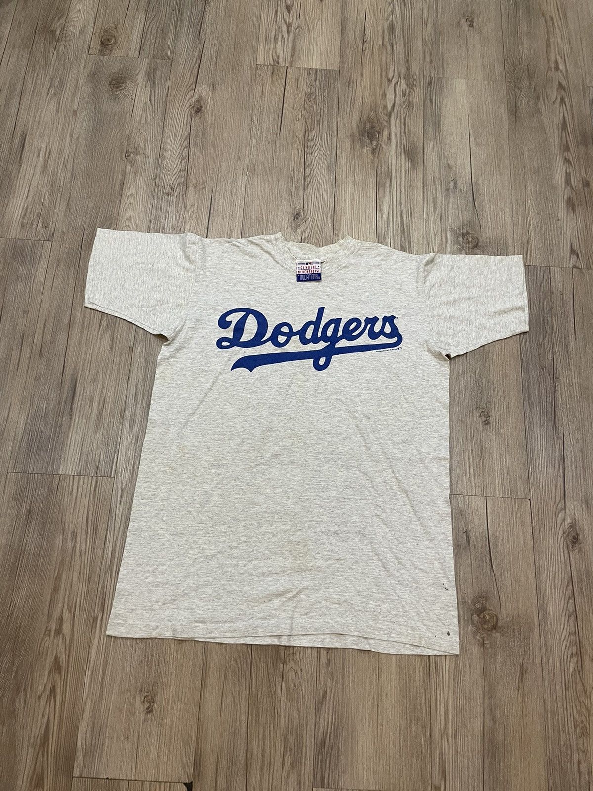 MLB × Vintage Vintage 90s Dodgers Modamania inc MLB T shirt Size US M / EU 48-50 / 2 - 3 Thumbnail