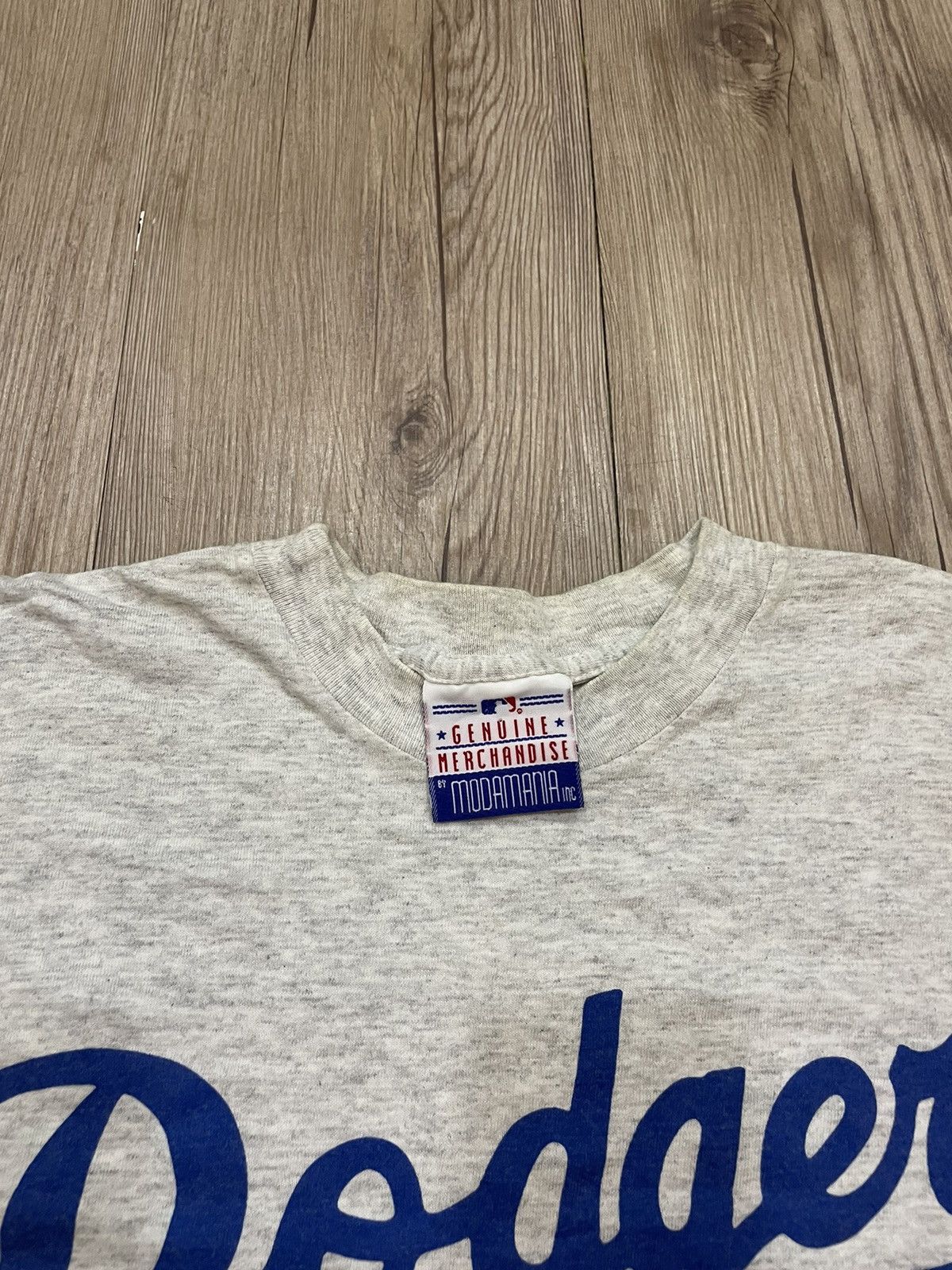 MLB × Vintage Vintage 90s Dodgers Modamania inc MLB T shirt Size US M / EU 48-50 / 2 - 5 Thumbnail