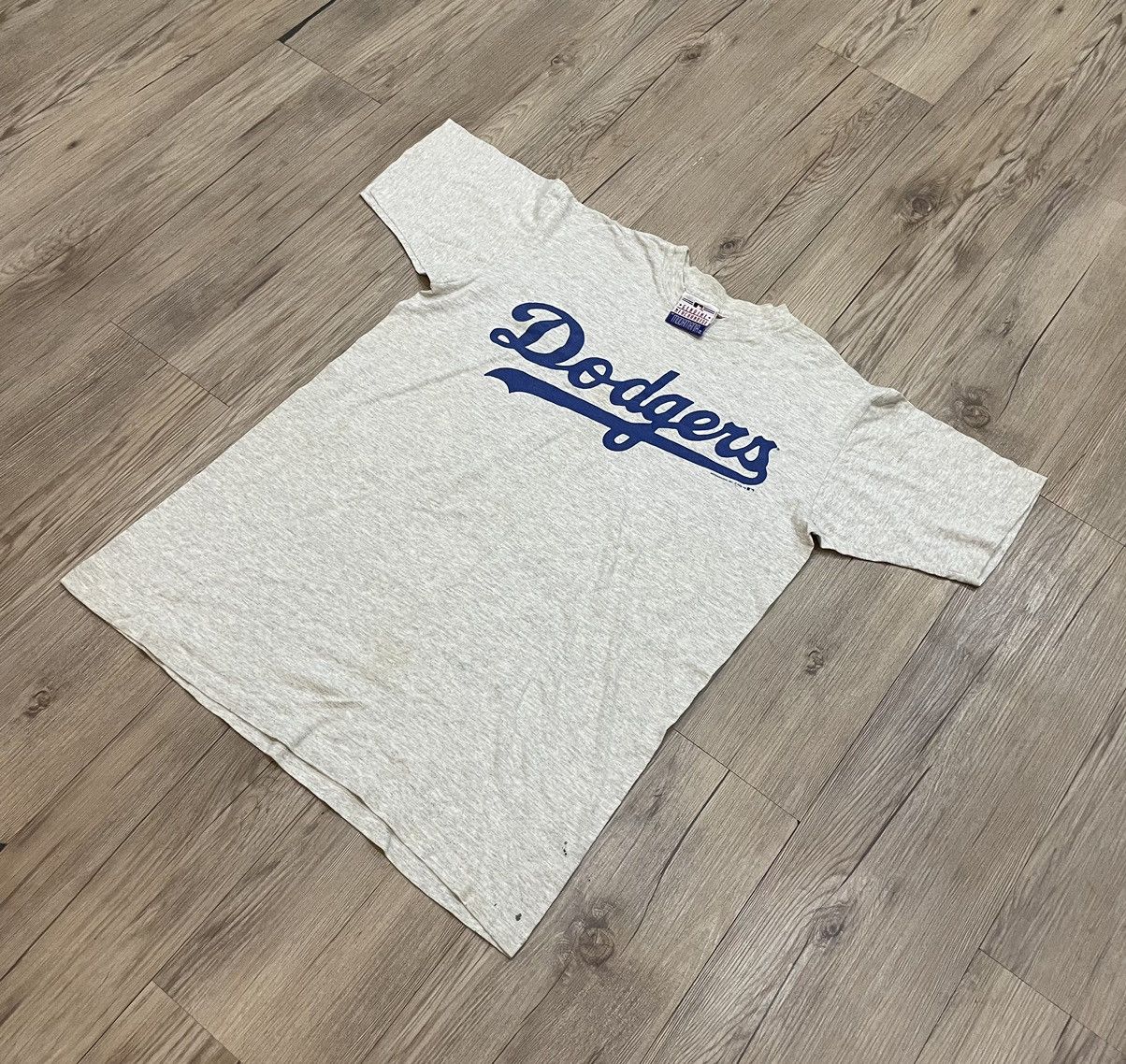 MLB × Vintage Vintage 90s Dodgers Modamania inc MLB T shirt Size US M / EU 48-50 / 2 - 1 Thumbnail