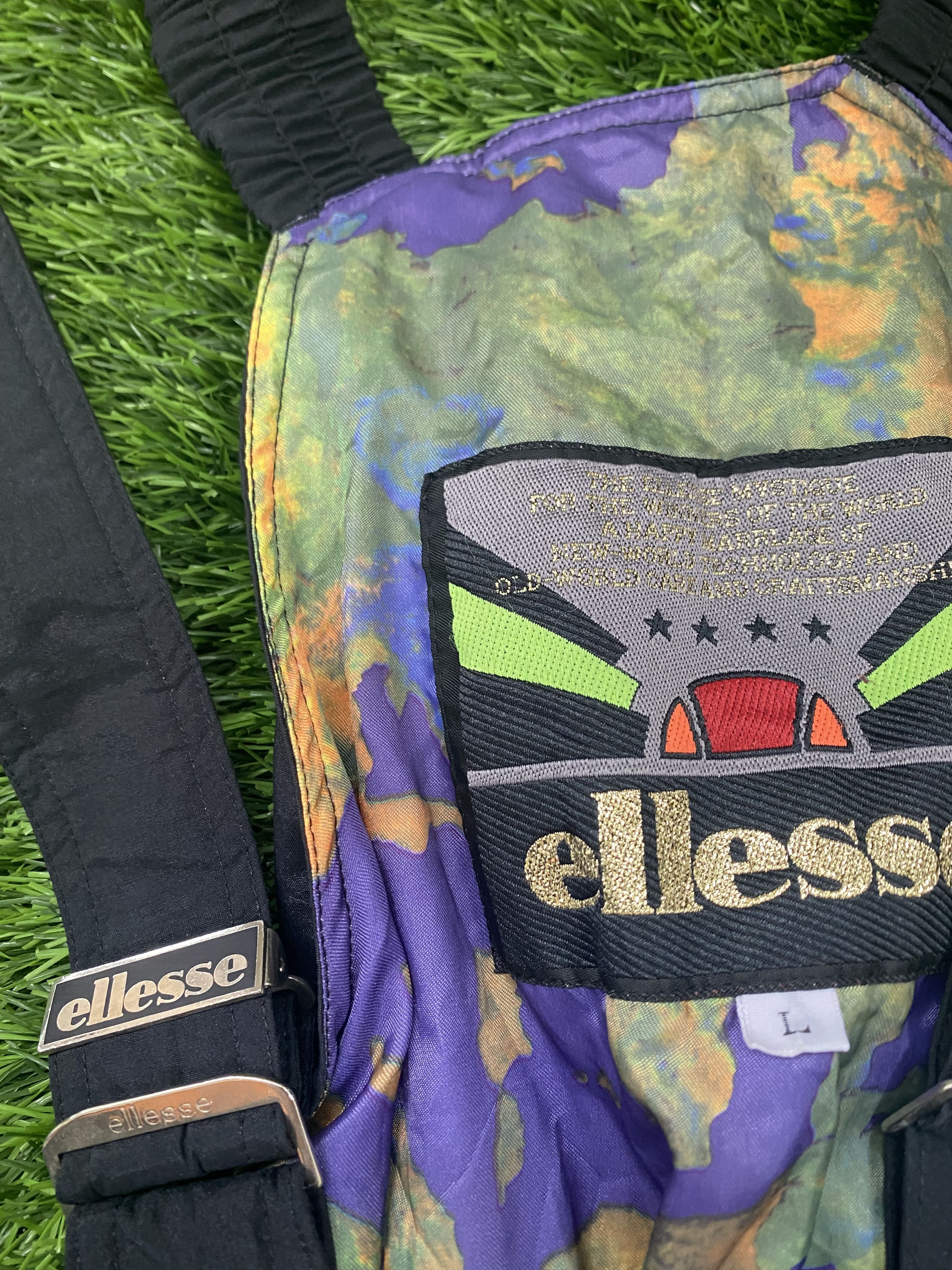 Ellesse × Vintage Vintage Japan Ellesse Overalls/Jumpsuit Size US 29 - 5 Thumbnail
