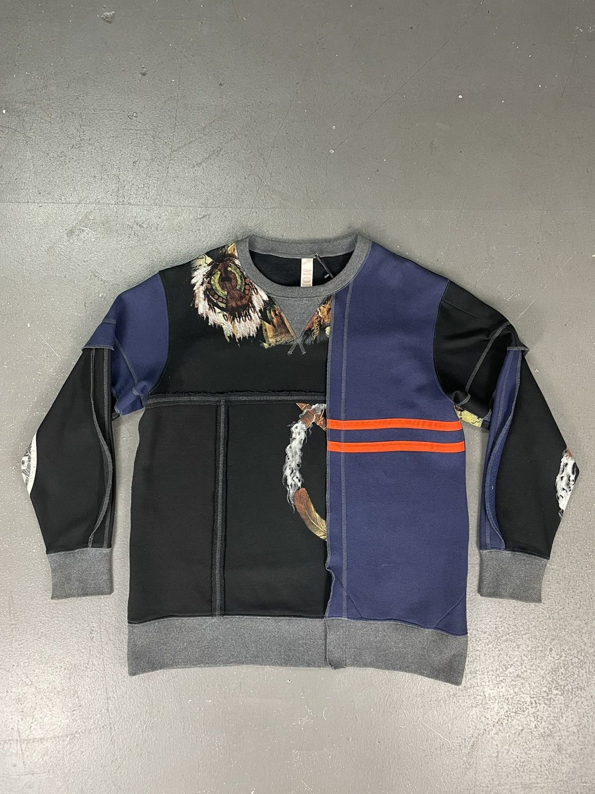Maison MIHARA YASUHIRO Miharayasuhiro MODIFIED Rebuild Crewneck Size 48 Size US XL / EU 56 / 4 - 1 Thumbnail