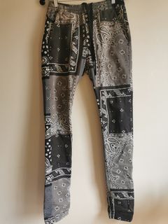 Bandana Patchwork Pants | Grailed