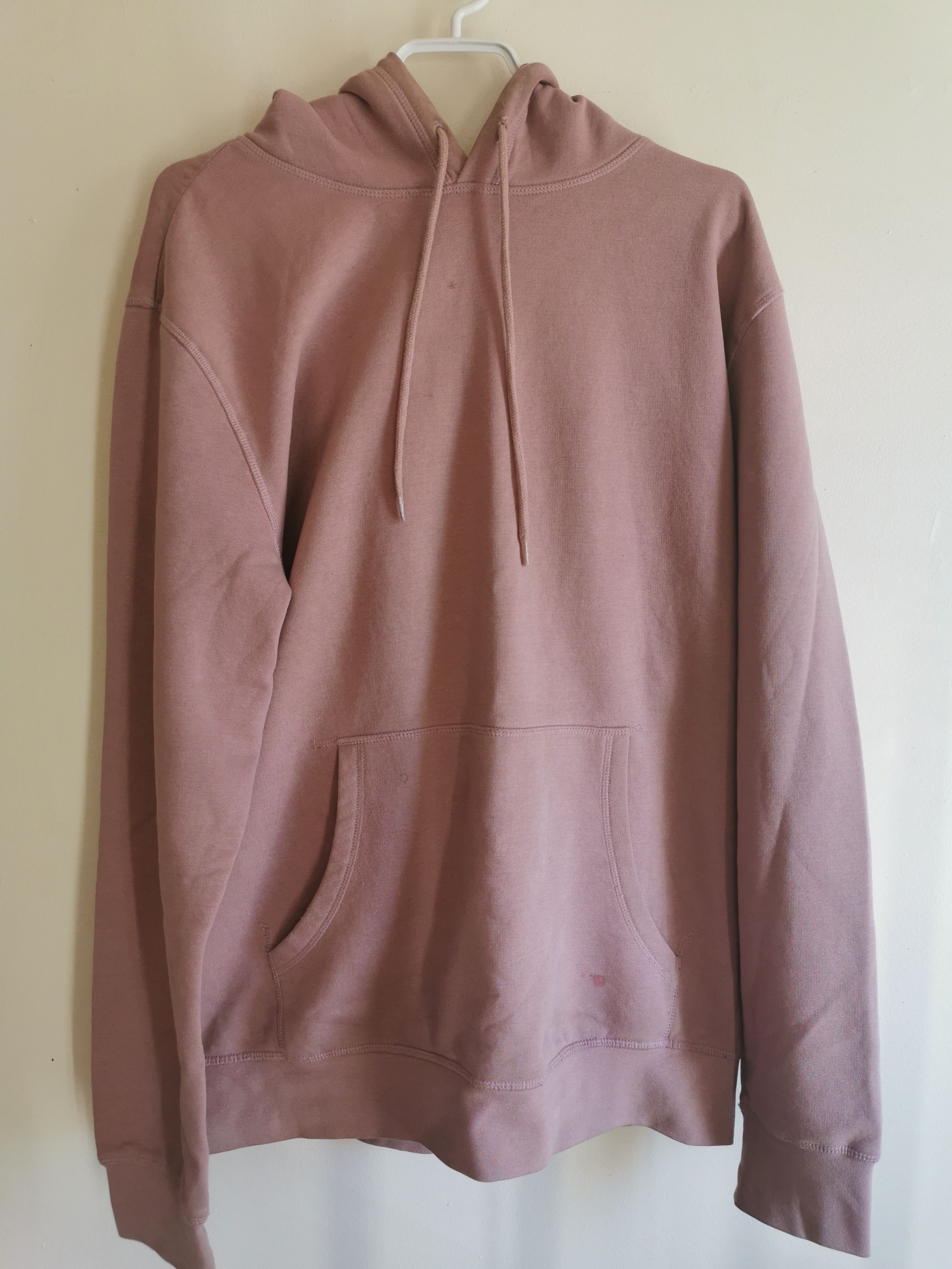 Vintage Vintage light purple/nude/plum hoodie/sweater/sweatshirt Size US L / EU 52-54 / 3 - 1 Thumbnail