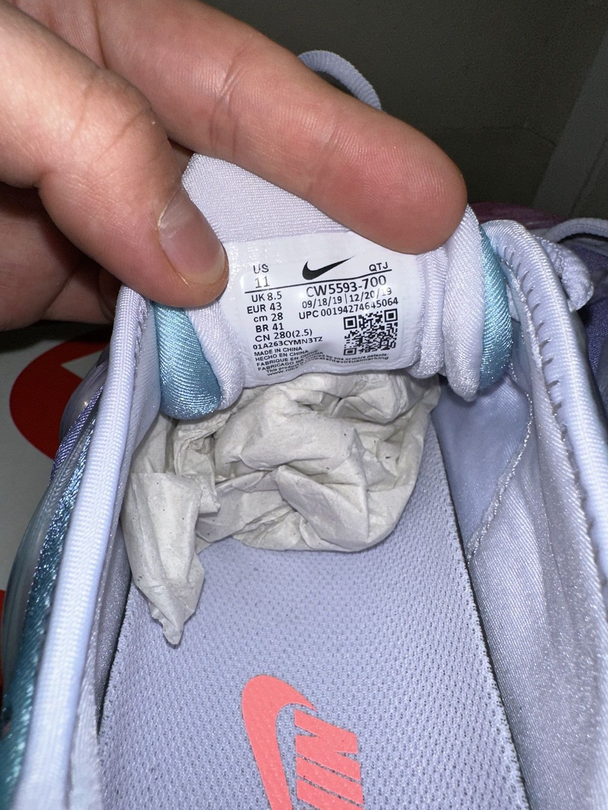 Nike Nike Air VaporMax Plus Easter (W) Size US 11 / IT 41 - 7 Thumbnail