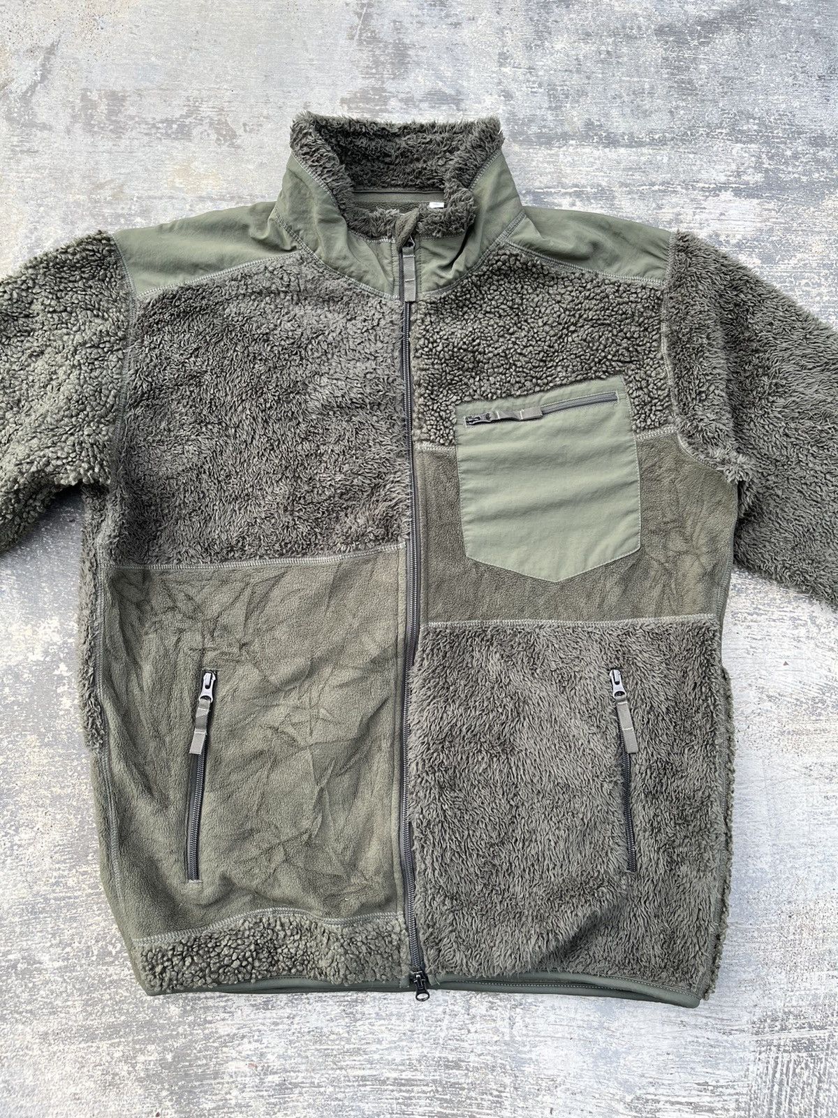 Uniqlo ENGINEERED GARMENTS UNIQLO SHERPA COWBOY GORPCORE FLEECE Size US L / EU 52-54 / 3 - 5 Thumbnail