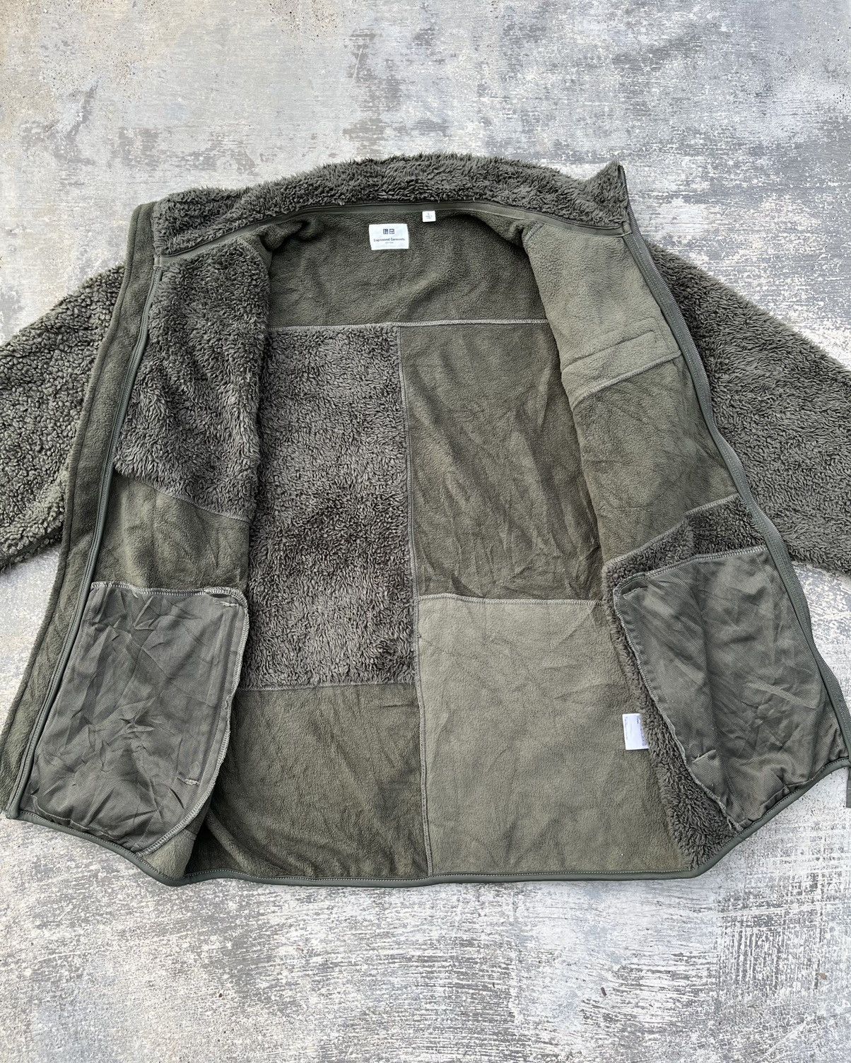 Uniqlo ENGINEERED GARMENTS UNIQLO SHERPA COWBOY GORPCORE FLEECE Size US L / EU 52-54 / 3 - 7 Thumbnail