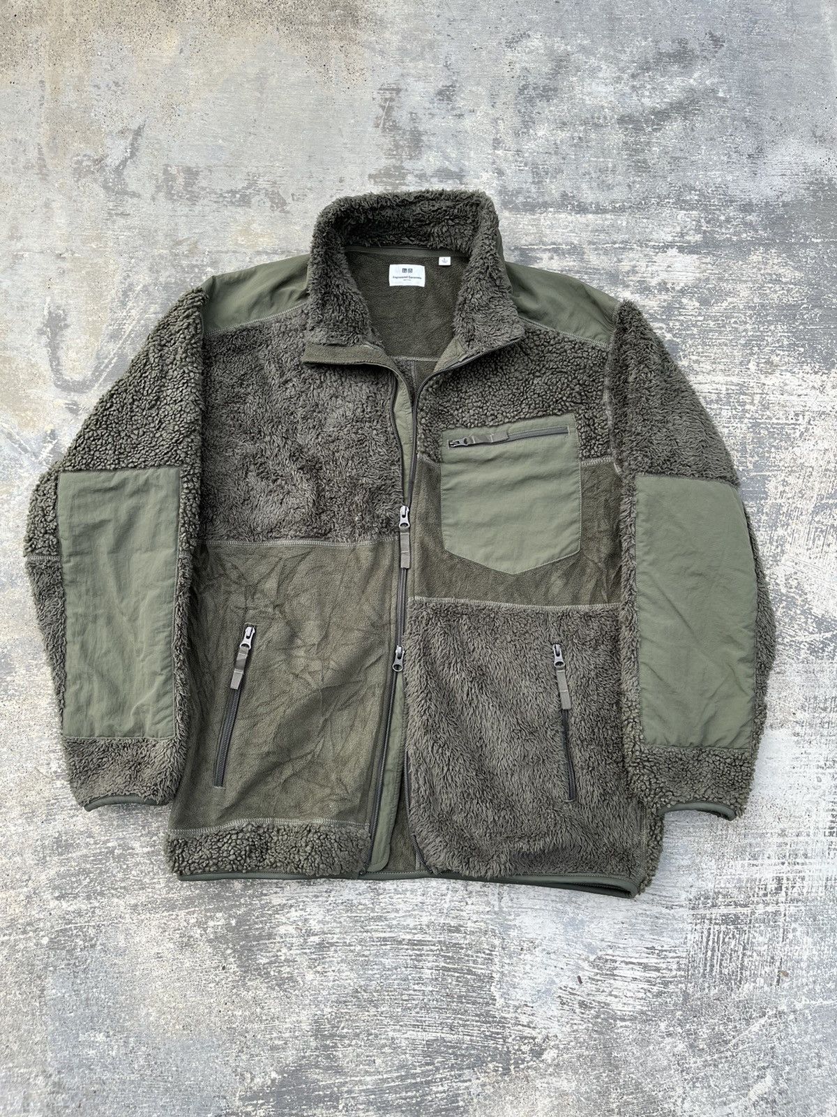 Uniqlo ENGINEERED GARMENTS UNIQLO SHERPA COWBOY GORPCORE FLEECE Size US L / EU 52-54 / 3 - 2 Thumbnail