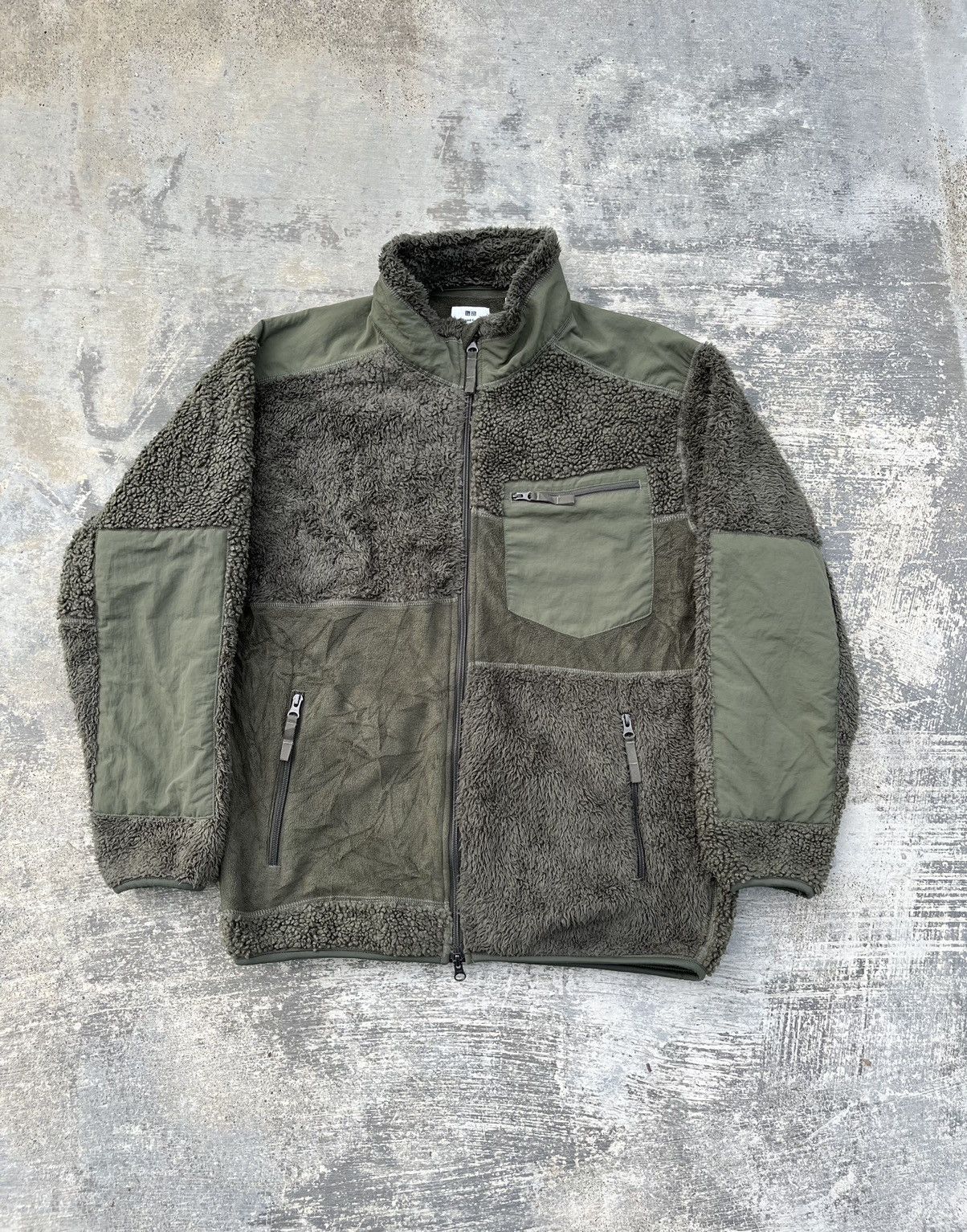 ENGINEERED GARMENTS UNIQLO SHERPA COWBOY GORPCORE FLEECE