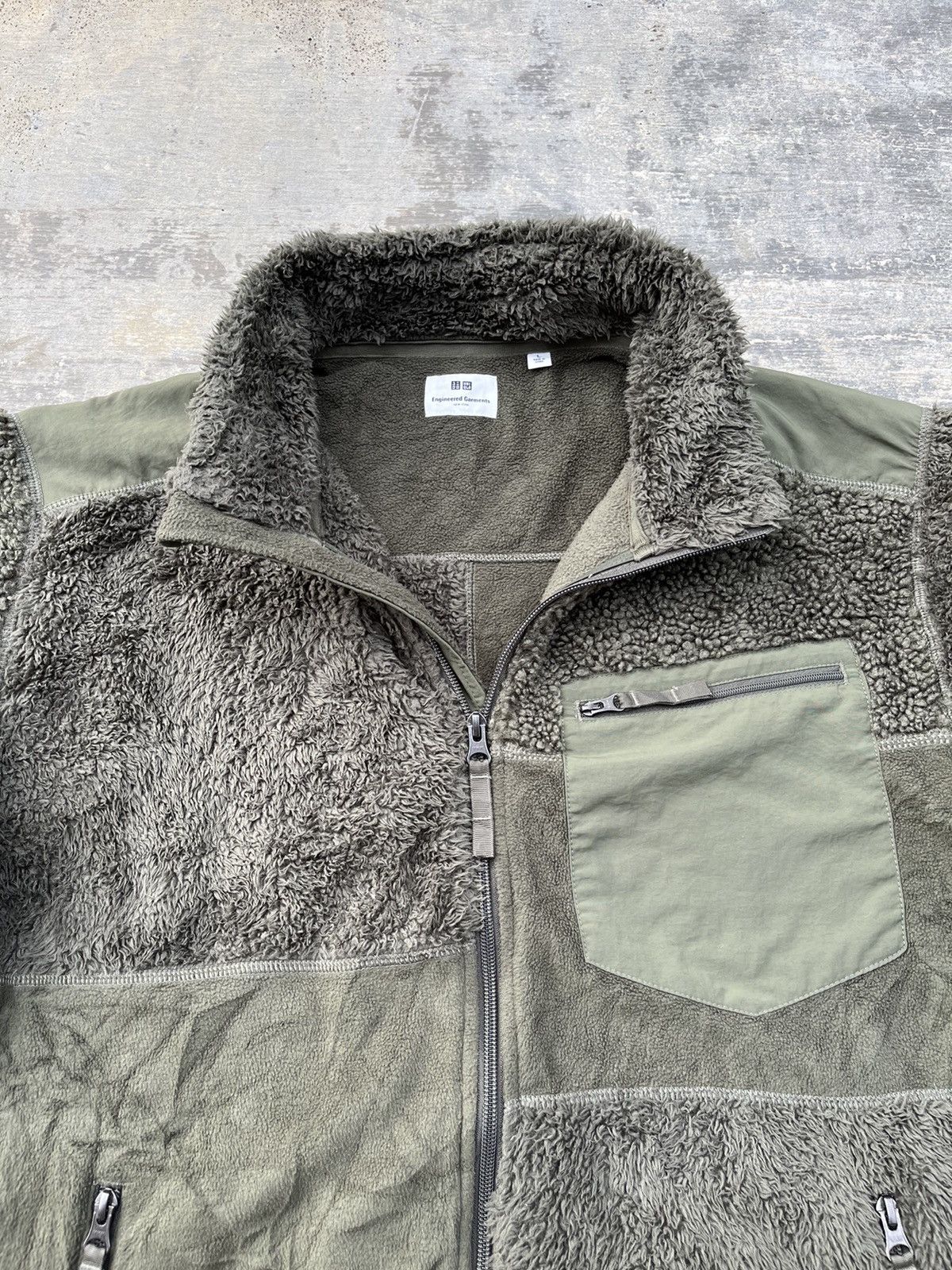Uniqlo ENGINEERED GARMENTS UNIQLO SHERPA COWBOY GORPCORE FLEECE Size US L / EU 52-54 / 3 - 6 Thumbnail