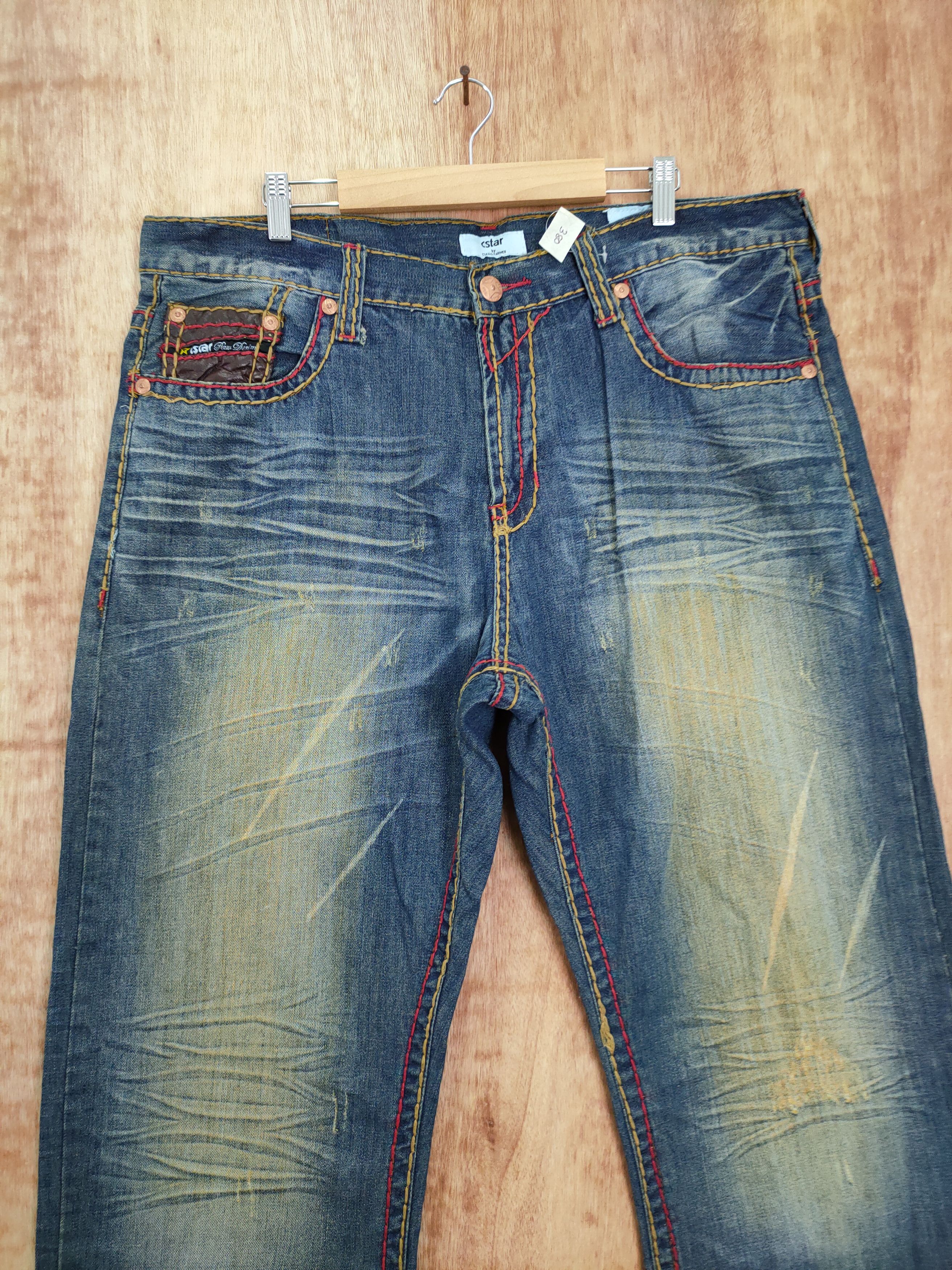 Japanese Brand DL Japan denim Buffalo art design distressed streetwear #380 Size US 40 / EU 56 - 5 Thumbnail