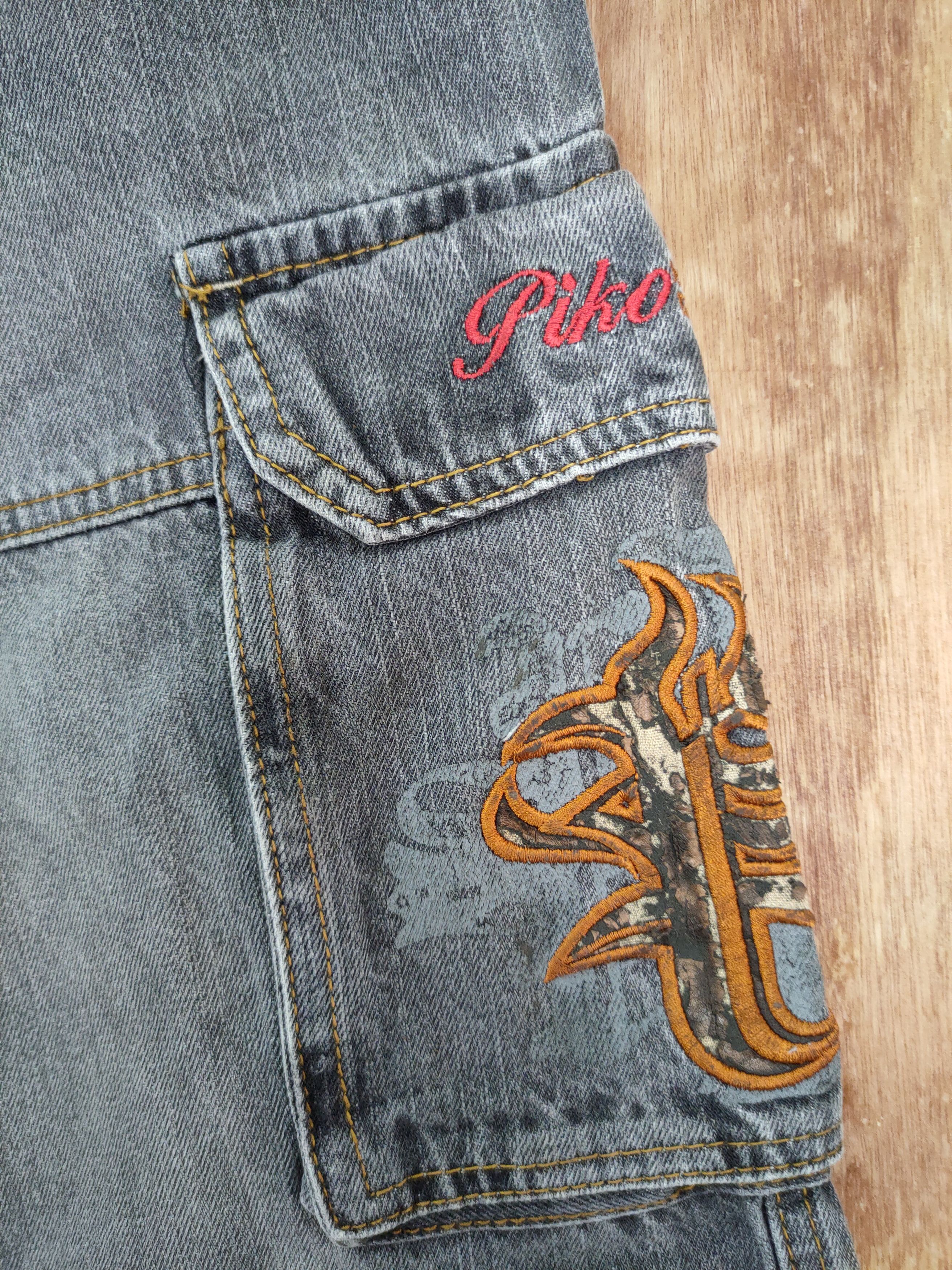 Girl Skateboards Piko denim surf multipocket tactical cargo pants #4114DL Size US 30 / EU 46 - 4 Thumbnail