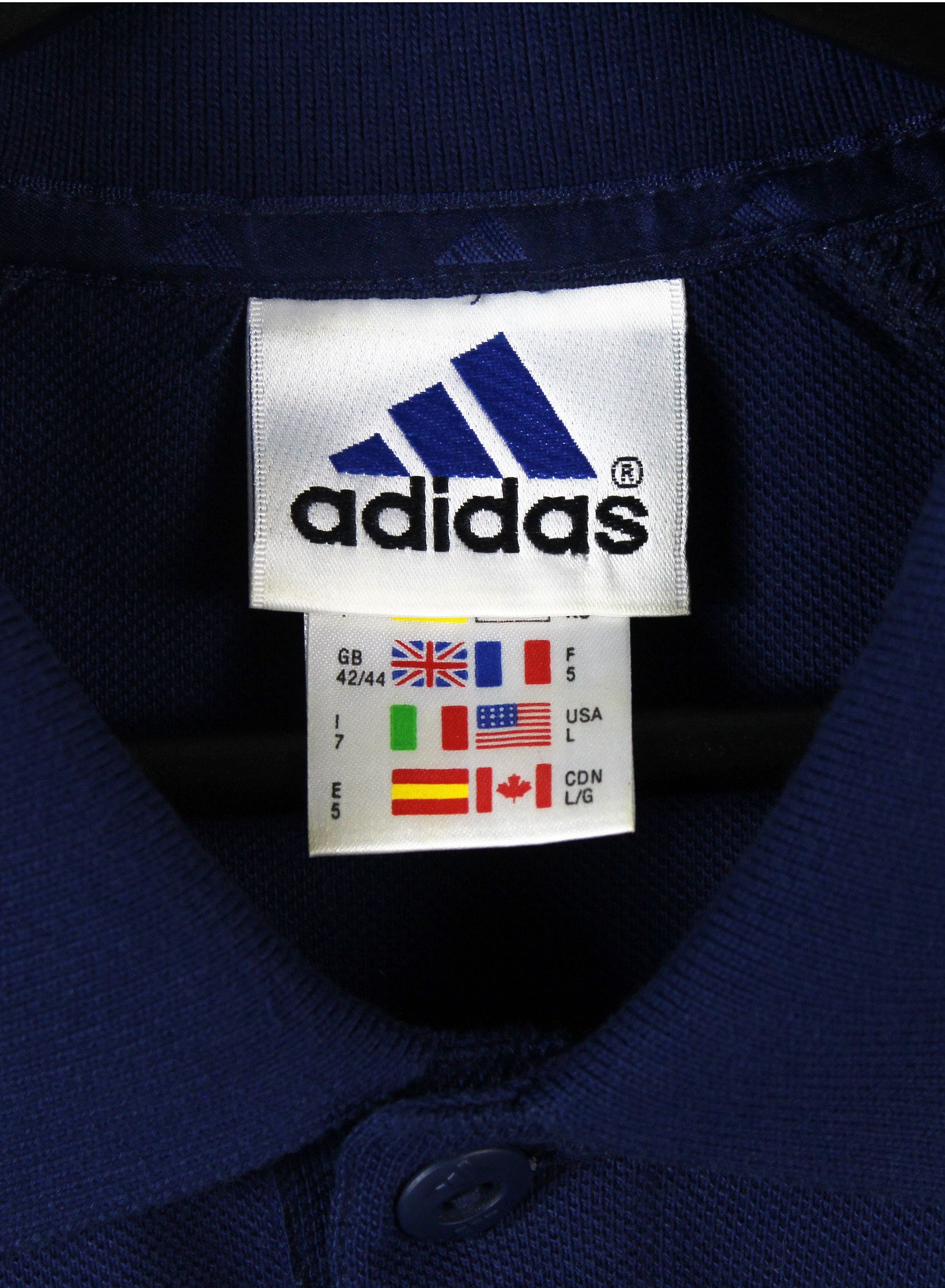 Adidas 2000 vintage adidas FC Bayern Munchen Munich polo t-shirt Size US L / EU 52-54 / 3 - 5 Thumbnail