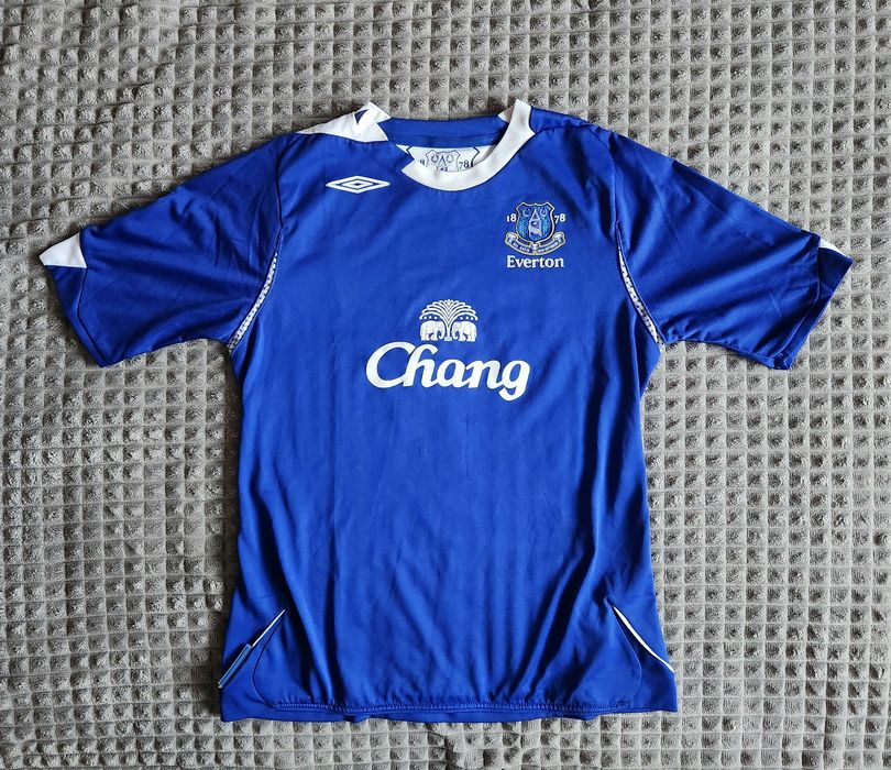 Maillot Umbro FC Everton 2007/2008 Domicile, Bleu, Taille S, état Idéal