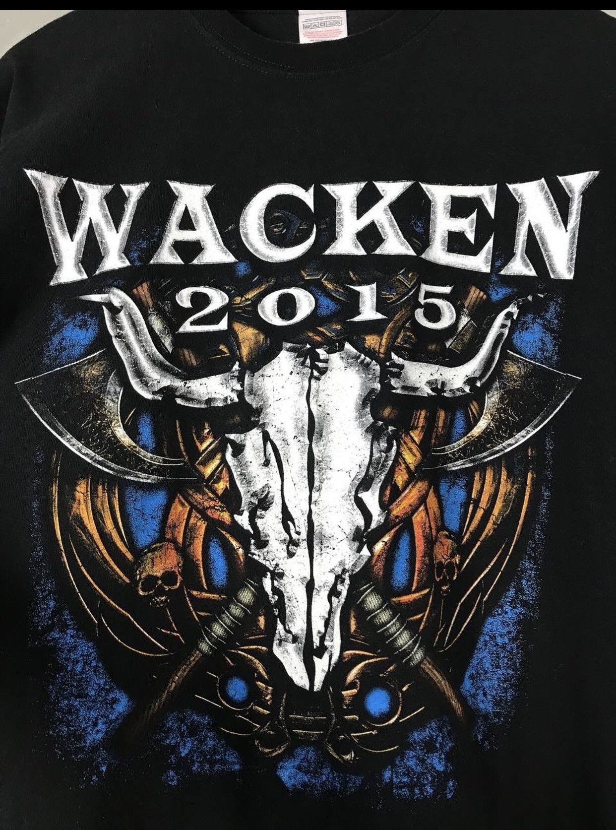 Band Tees × Vintage Wacken 2015 vintage rock band tour tee Size US M / EU 48-50 / 2 - 3 Thumbnail