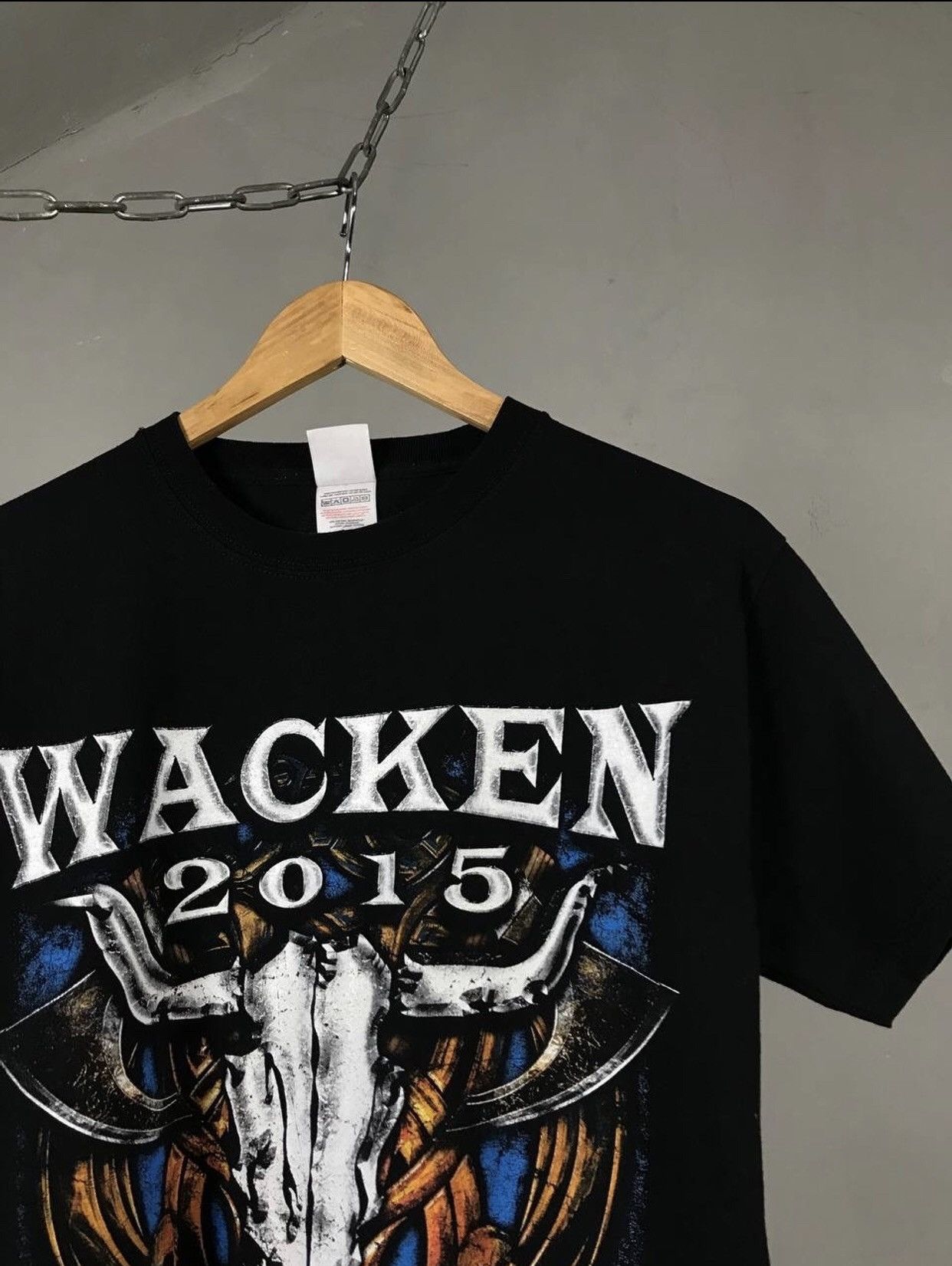 Band Tees × Vintage Wacken 2015 vintage rock band tour tee Size US M / EU 48-50 / 2 - 2 Thumbnail