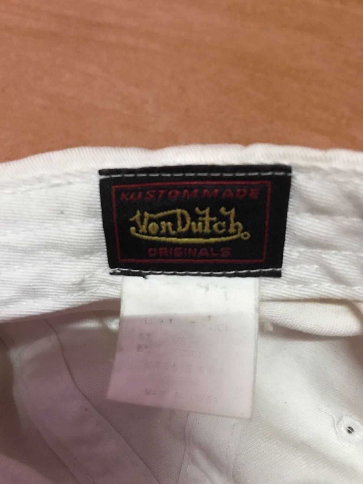 Von Dutch Von Dutch Strapback Cap Hat One Size Size ONE SIZE - 5 Thumbnail