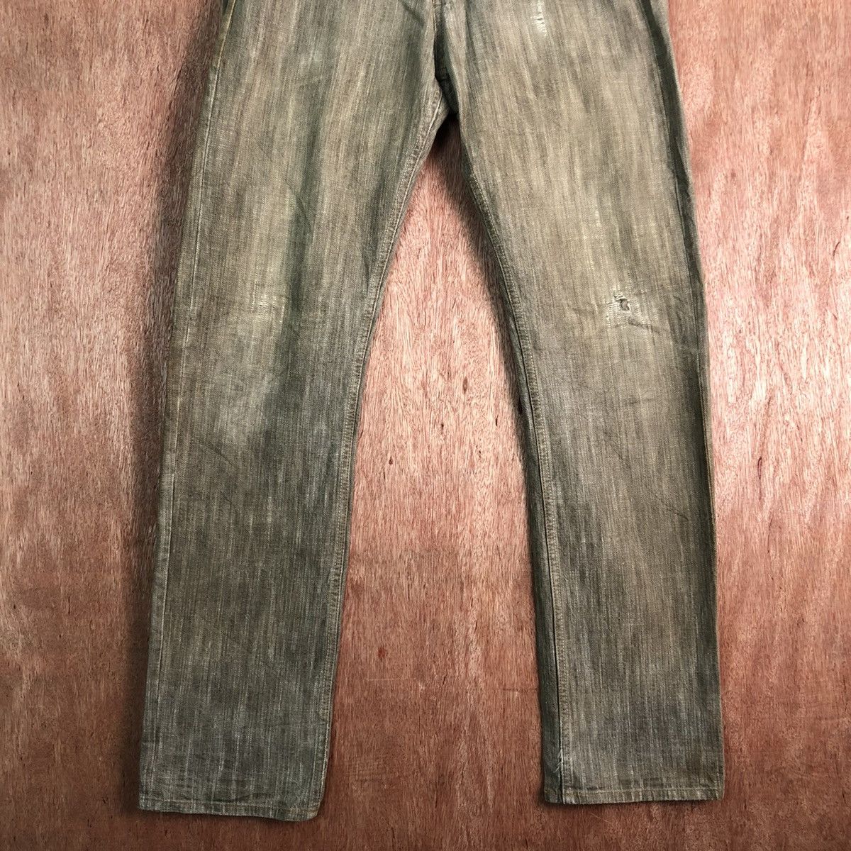 Japanese Brand DL World International Brown Denim Jeans Pants #259 Size US 30 / EU 46 - 3 Thumbnail