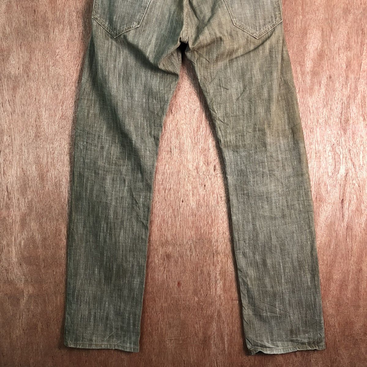 Japanese Brand DL World International Brown Denim Jeans Pants #259 Size US 30 / EU 46 - 9 Thumbnail