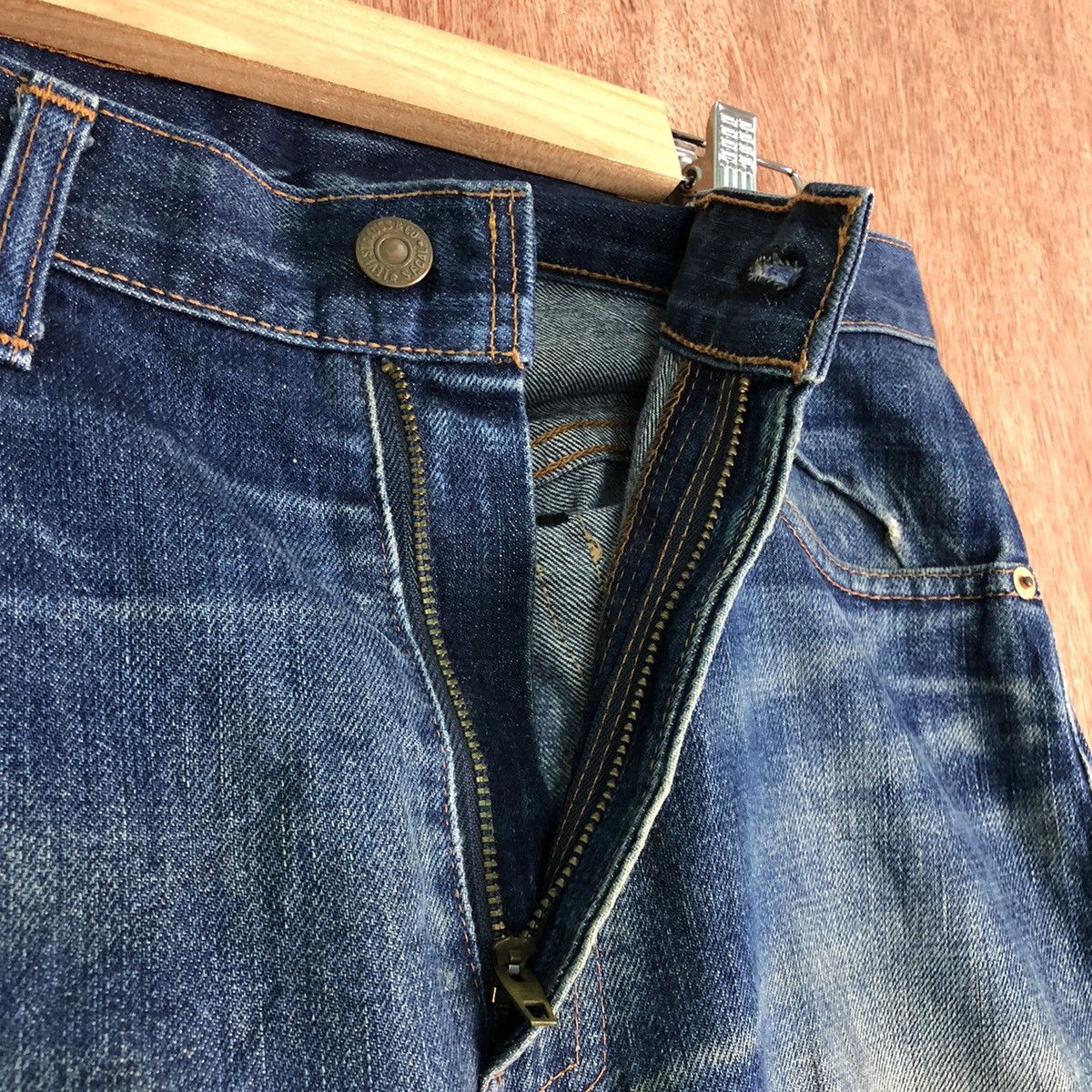 Levi's DL Late 80' Levis Big E Strauss distressed Denim Pants #c133 Size US 30 / EU 46 - 6 Thumbnail