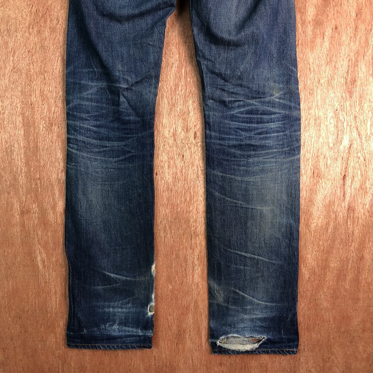 Levi's DL Late 80' Levis Big E Strauss distressed Denim Pants #c133 Size US 30 / EU 46 - 9 Thumbnail