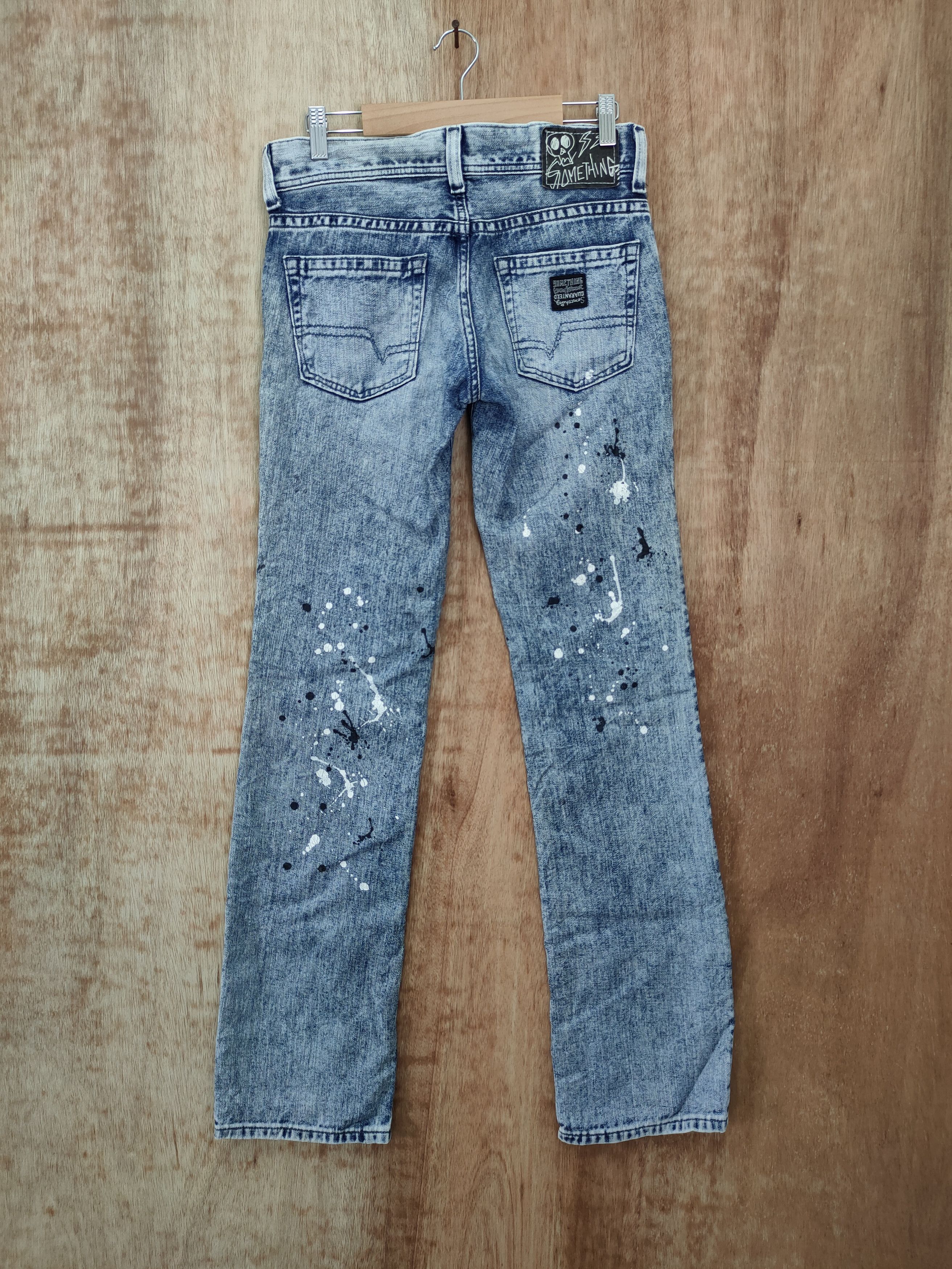 Edwin DLL something edwin painter distressed denim pants #46-105 Size US 29 - 5 Thumbnail