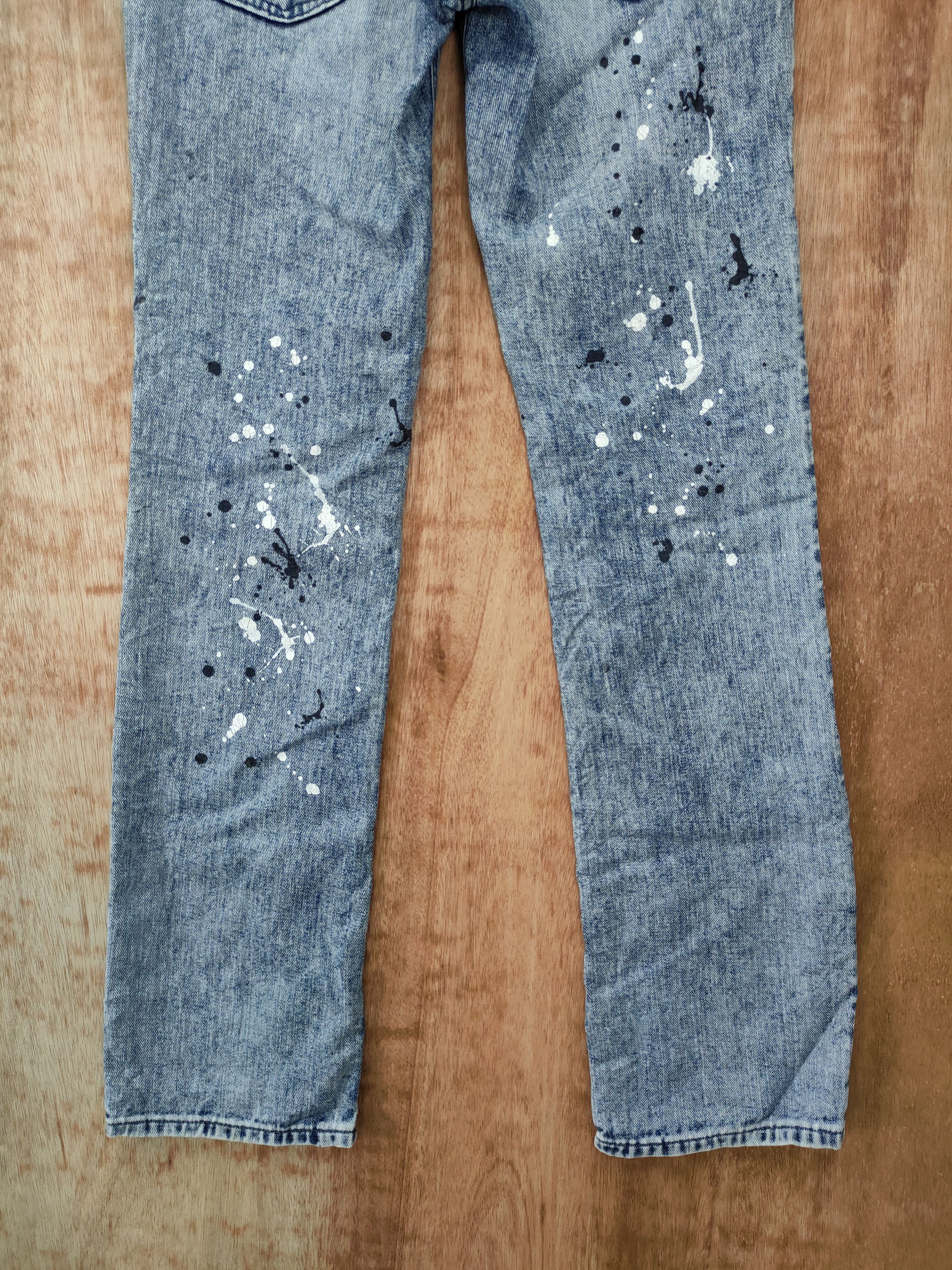 Edwin DLL something edwin painter distressed denim pants #46-105 Size US 29 - 6 Thumbnail
