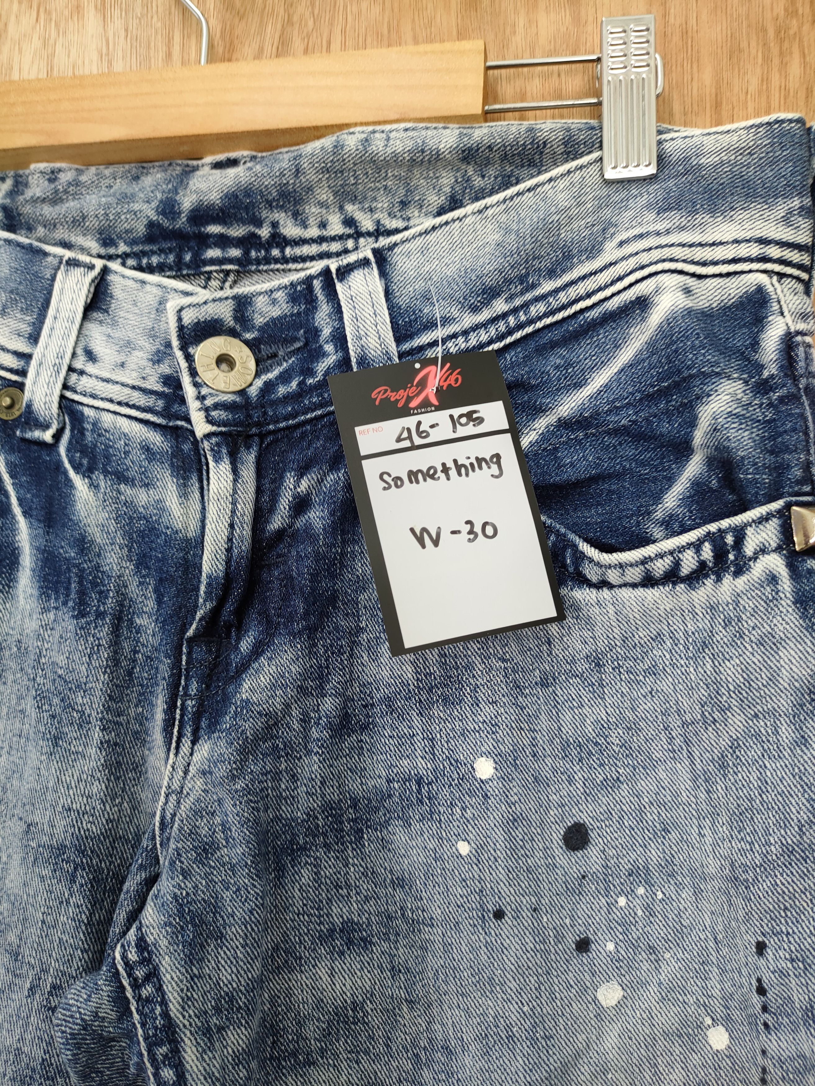Edwin DLL something edwin painter distressed denim pants #46-105 Size US 29 - 4 Thumbnail