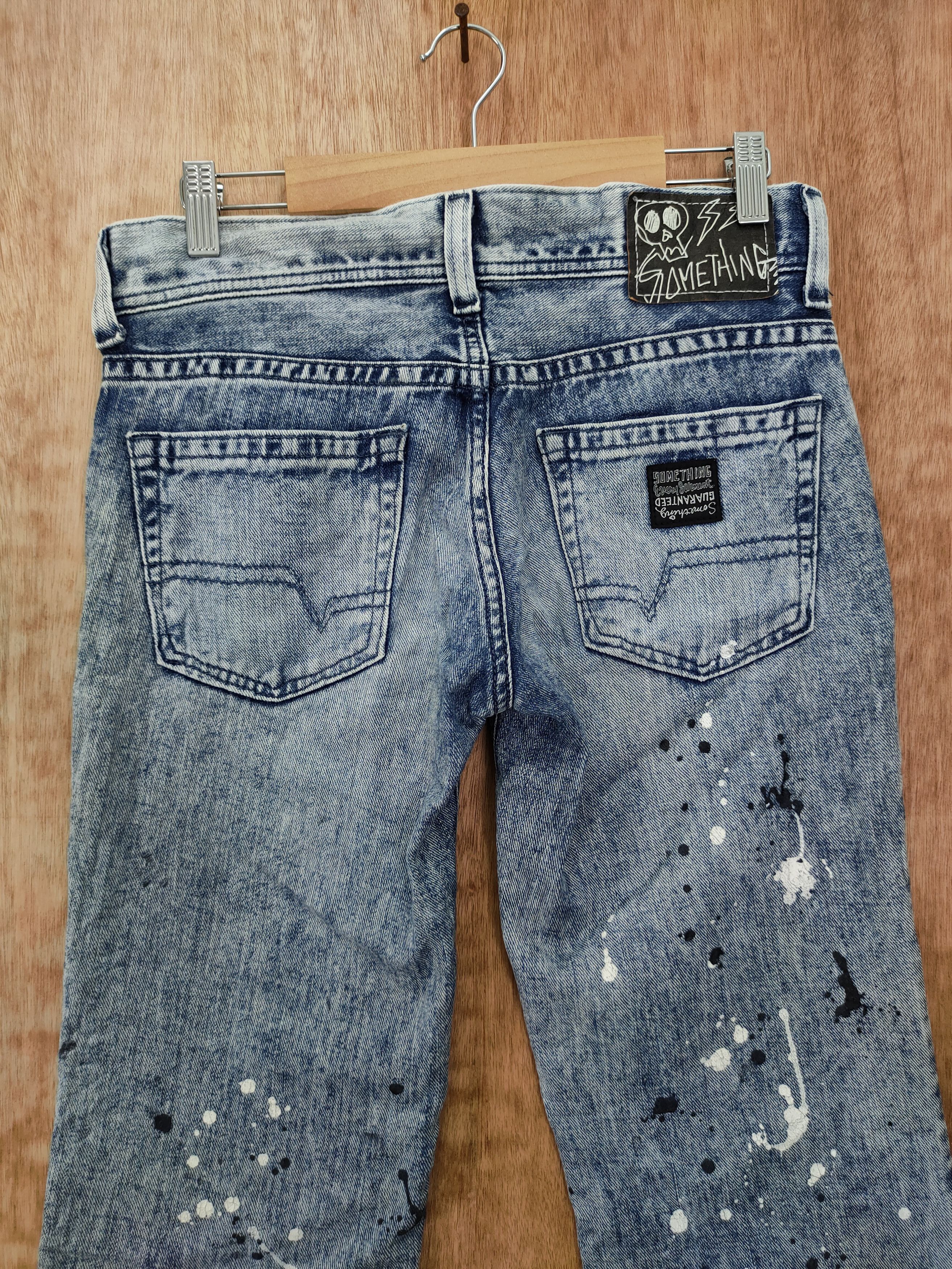 Edwin DLL something edwin painter distressed denim pants #46-105 Size US 29 - 7 Thumbnail