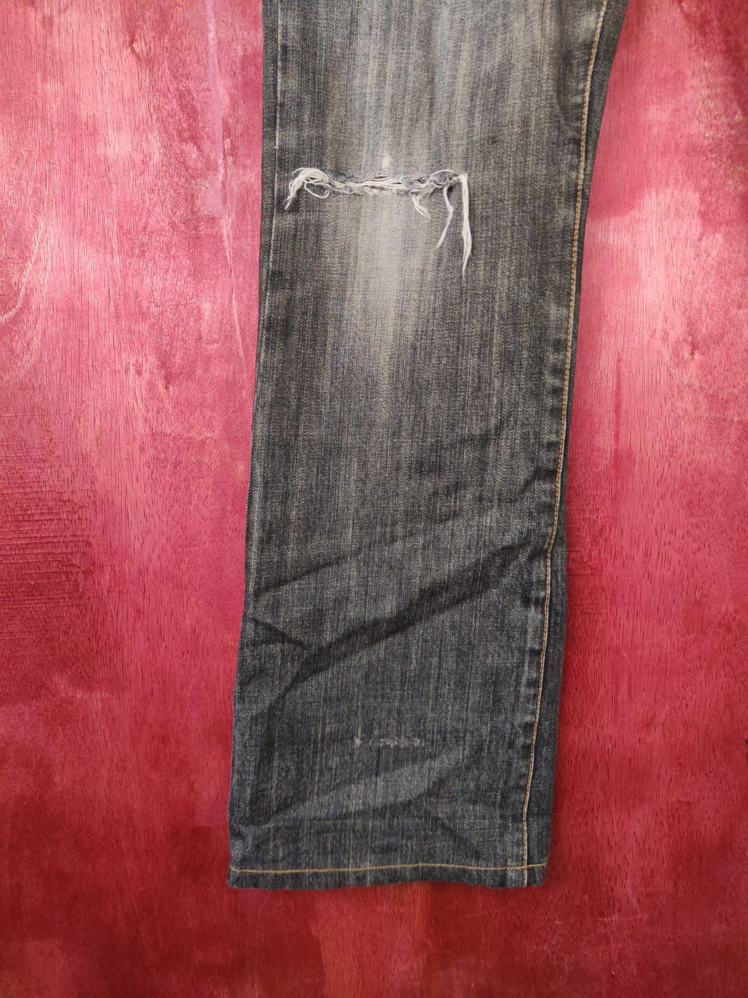 Japanese Brand Bobson International-J Black jeans Denim Pants #5162 Size US 30 / EU 46 - 4 Thumbnail