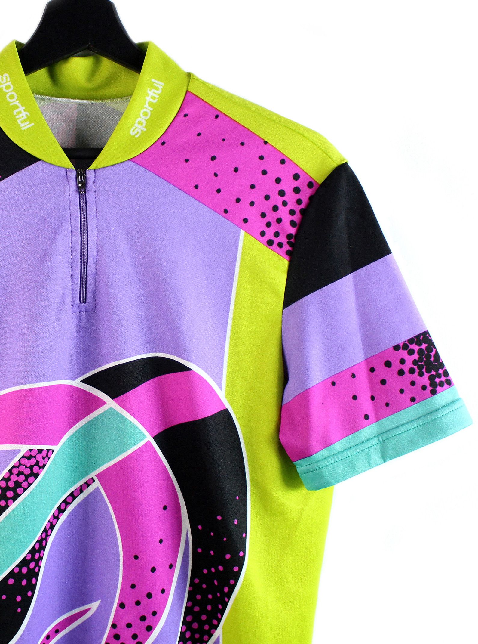 Vintage 80s 90s vintage Sportful cycling jersey t-shirt rad OG Size L / US 10 / IT 46 - 3 Thumbnail