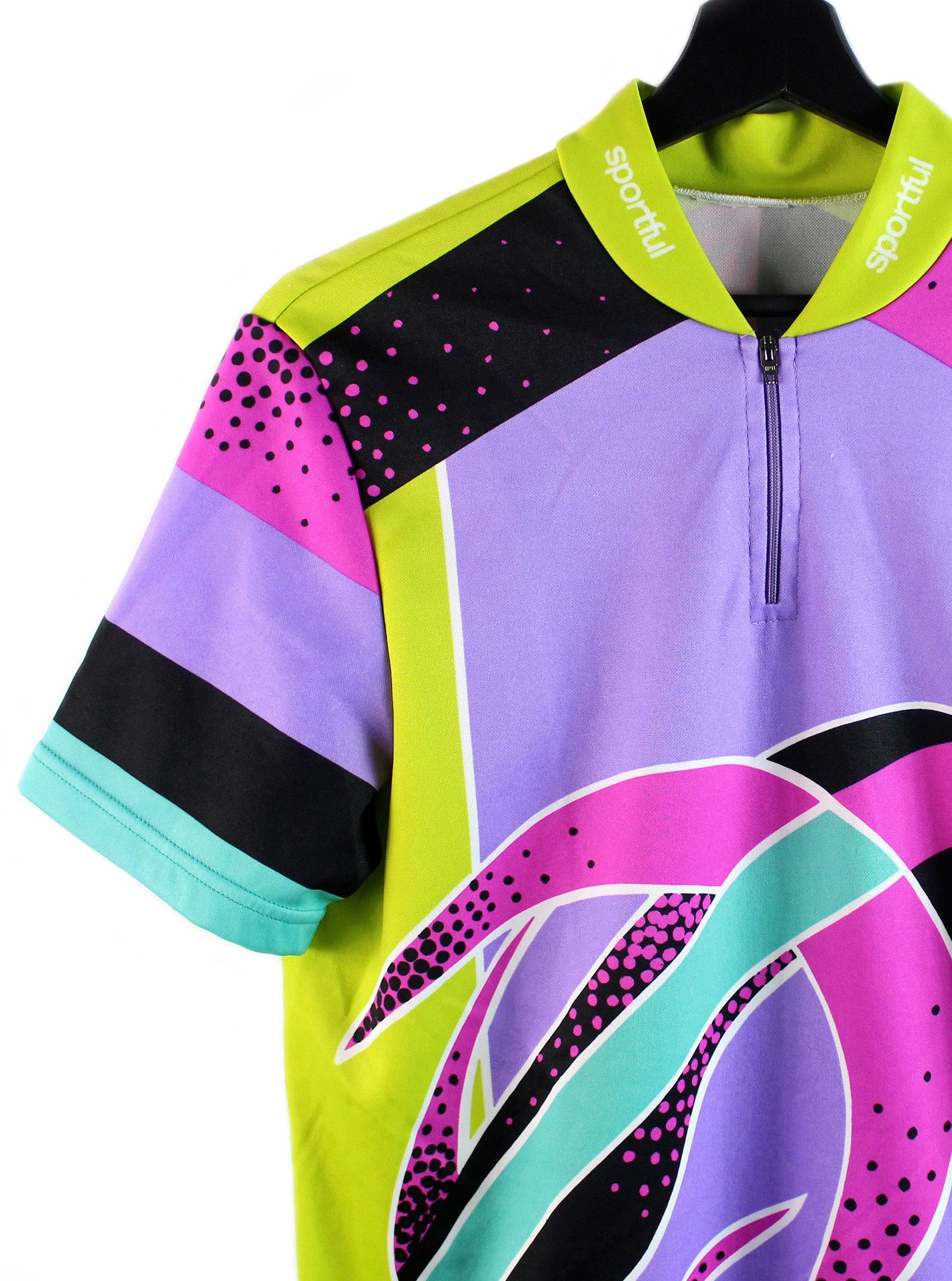 Vintage 80s 90s vintage Sportful cycling jersey t-shirt rad OG Size L / US 10 / IT 46 - 2 Thumbnail