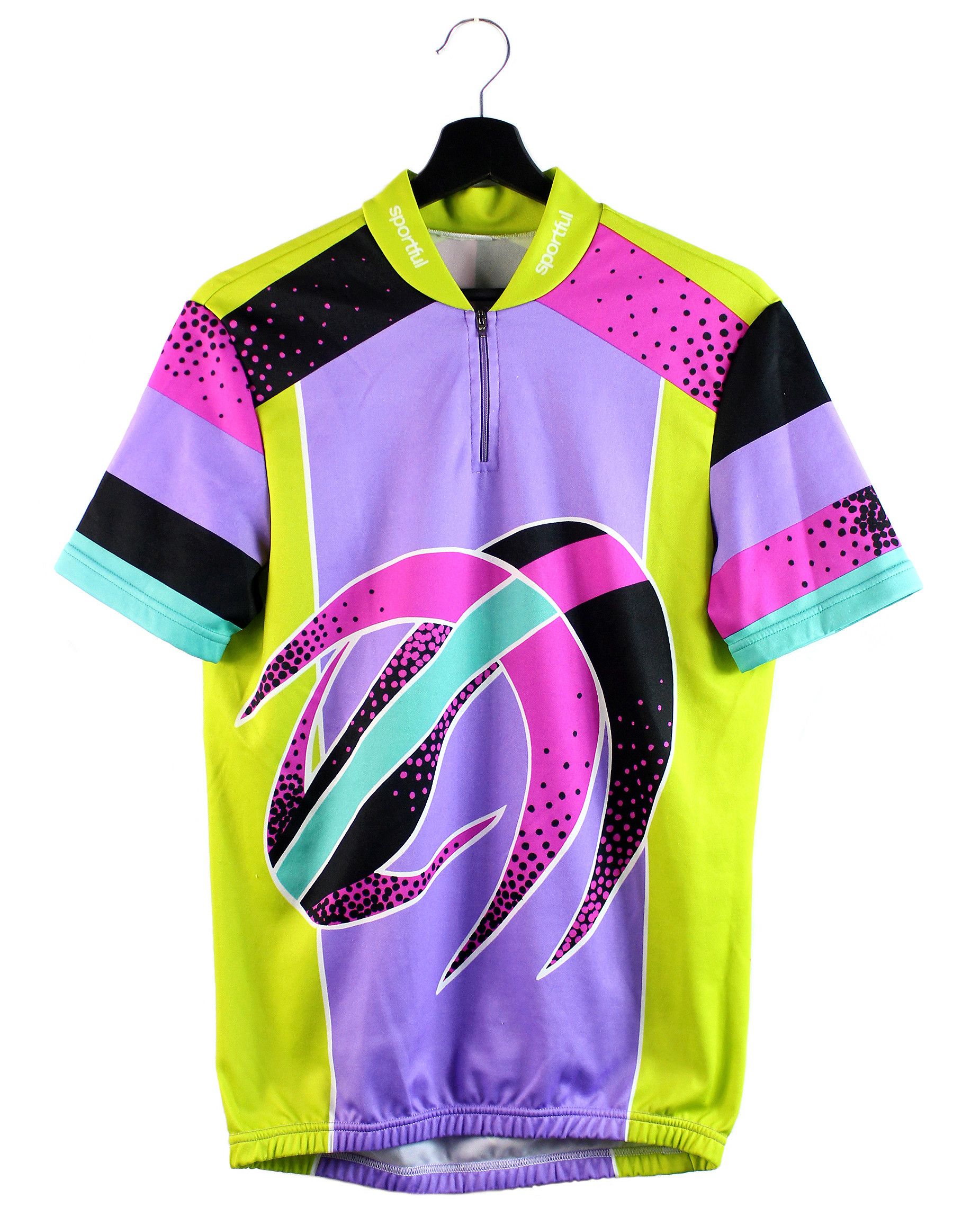 Vintage 80s 90s vintage Sportful cycling jersey t-shirt rad OG Size L / US 10 / IT 46 - 1 Thumbnail