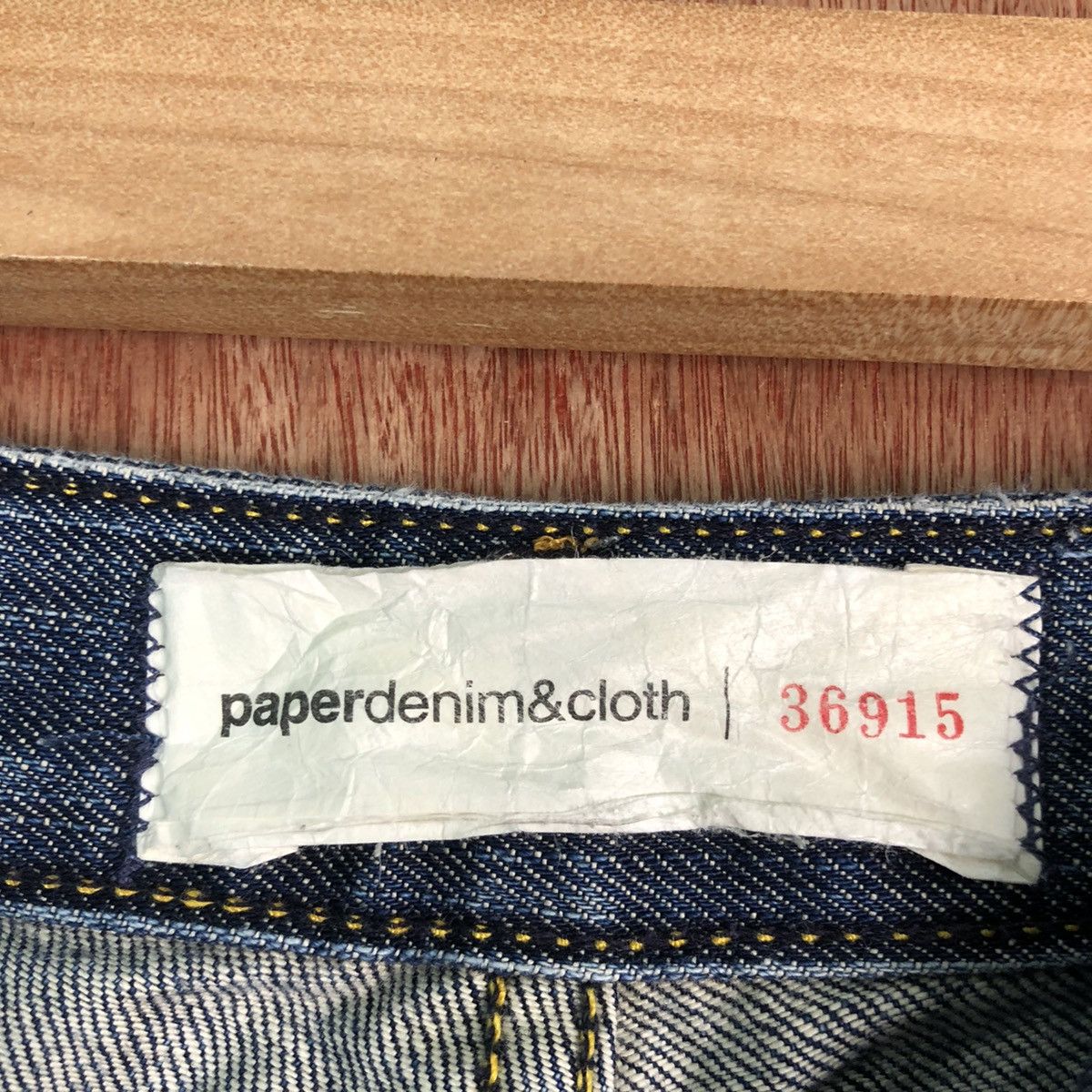 Paper Denim & Cloth DLL Paper Denim Distressed Blue Denim Jeans Pants #c256 Size US 27 - 11 Thumbnail