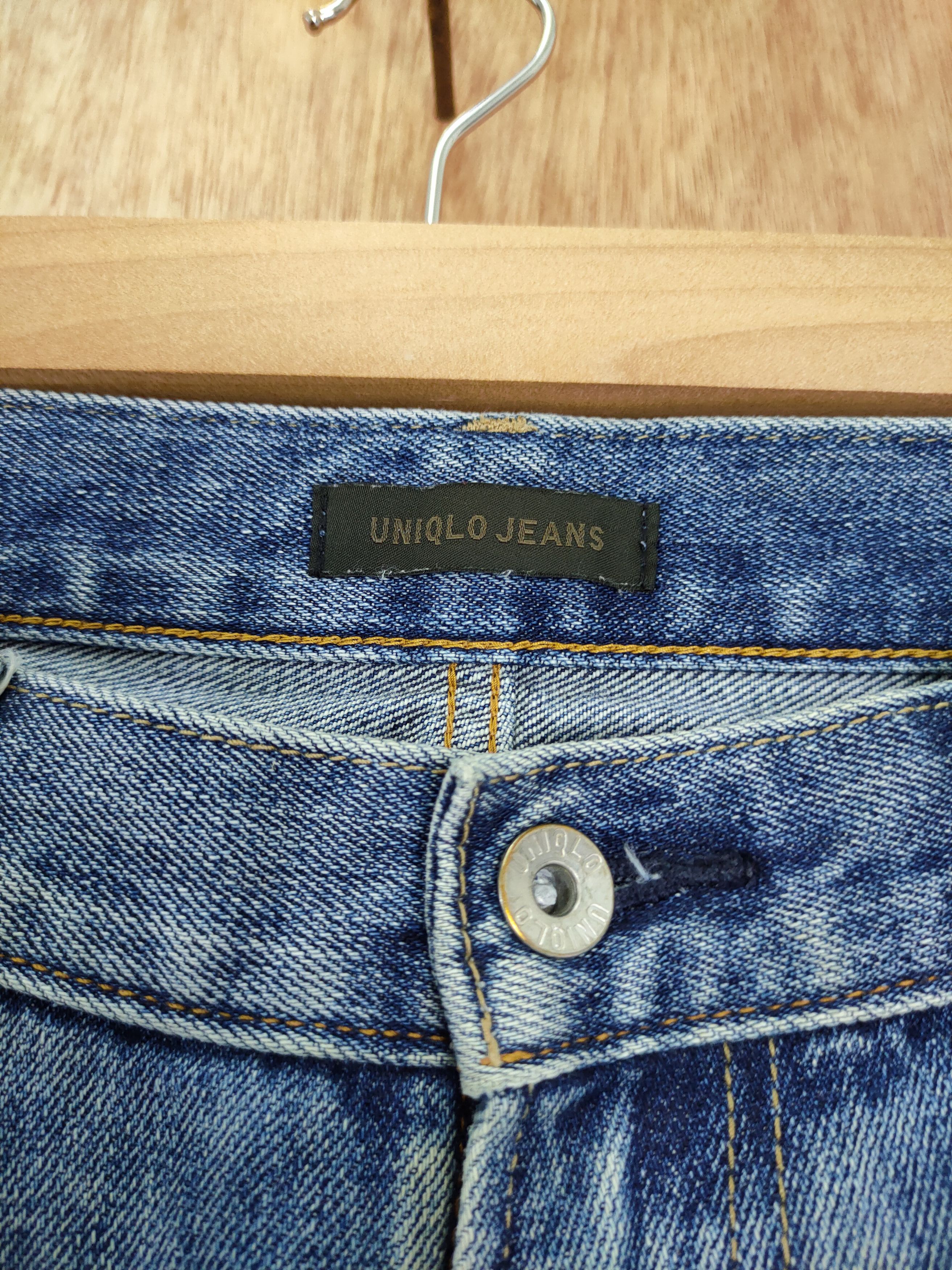 Japanese Brand uniqlo distressed denim dirty style vintage pants #4169 Size US 34 / EU 50 - 6 Thumbnail