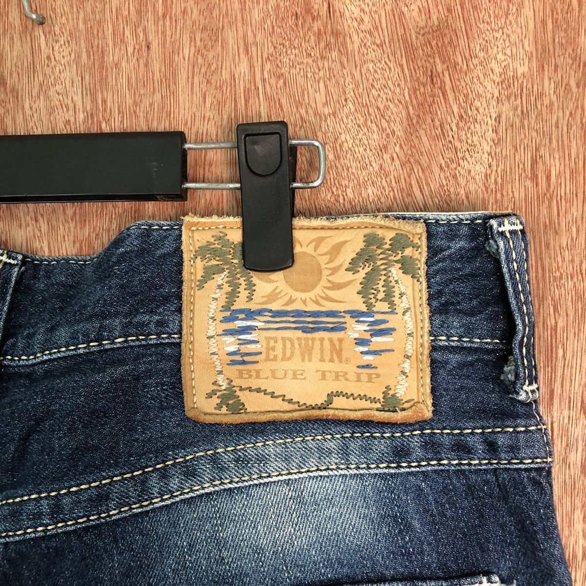 Edwin Edwin Blue Trip Distressed Denim pants #6350 Size US 32 / EU 48 - 11 Thumbnail