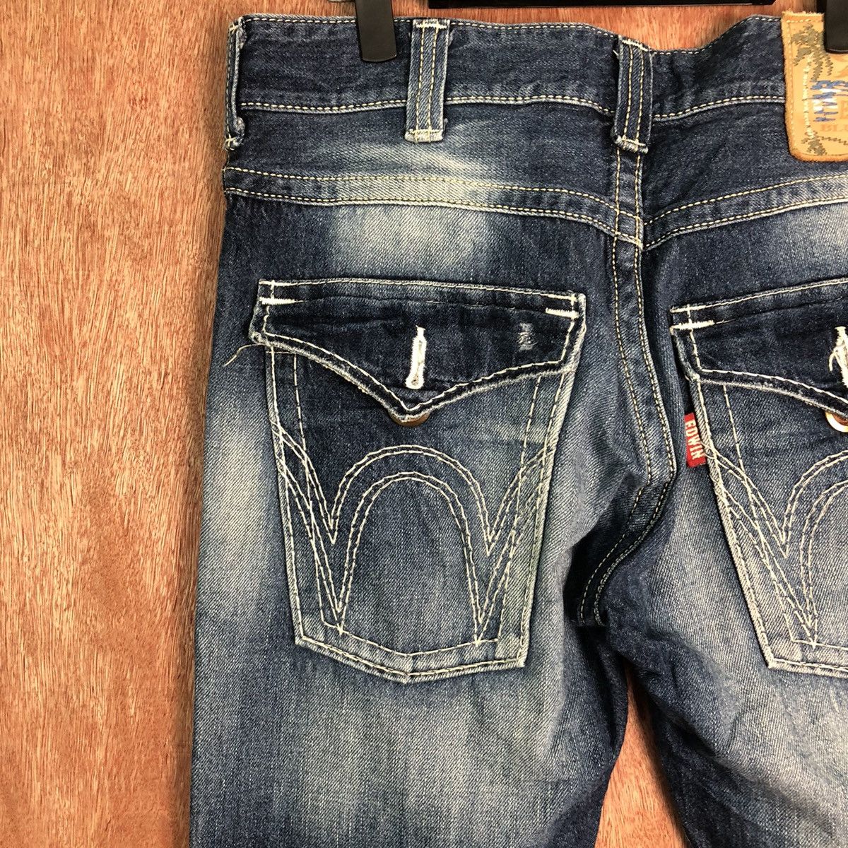 Edwin Edwin Blue Trip Distressed Denim pants #6350 Size US 32 / EU 48 - 9 Thumbnail