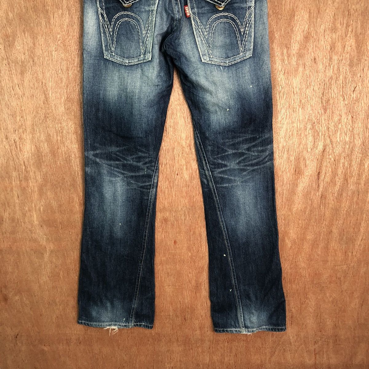 Edwin Edwin Blue Trip Distressed Denim pants #6350 Size US 32 / EU 48 - 8 Thumbnail