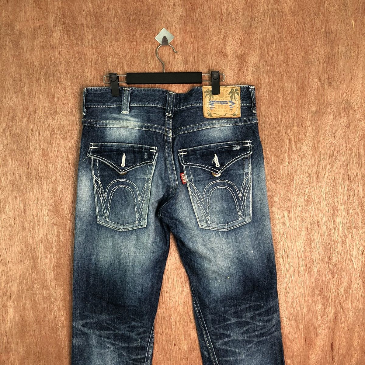 Edwin Edwin Blue Trip Distressed Denim pants #6350 Size US 32 / EU 48 - 7 Thumbnail