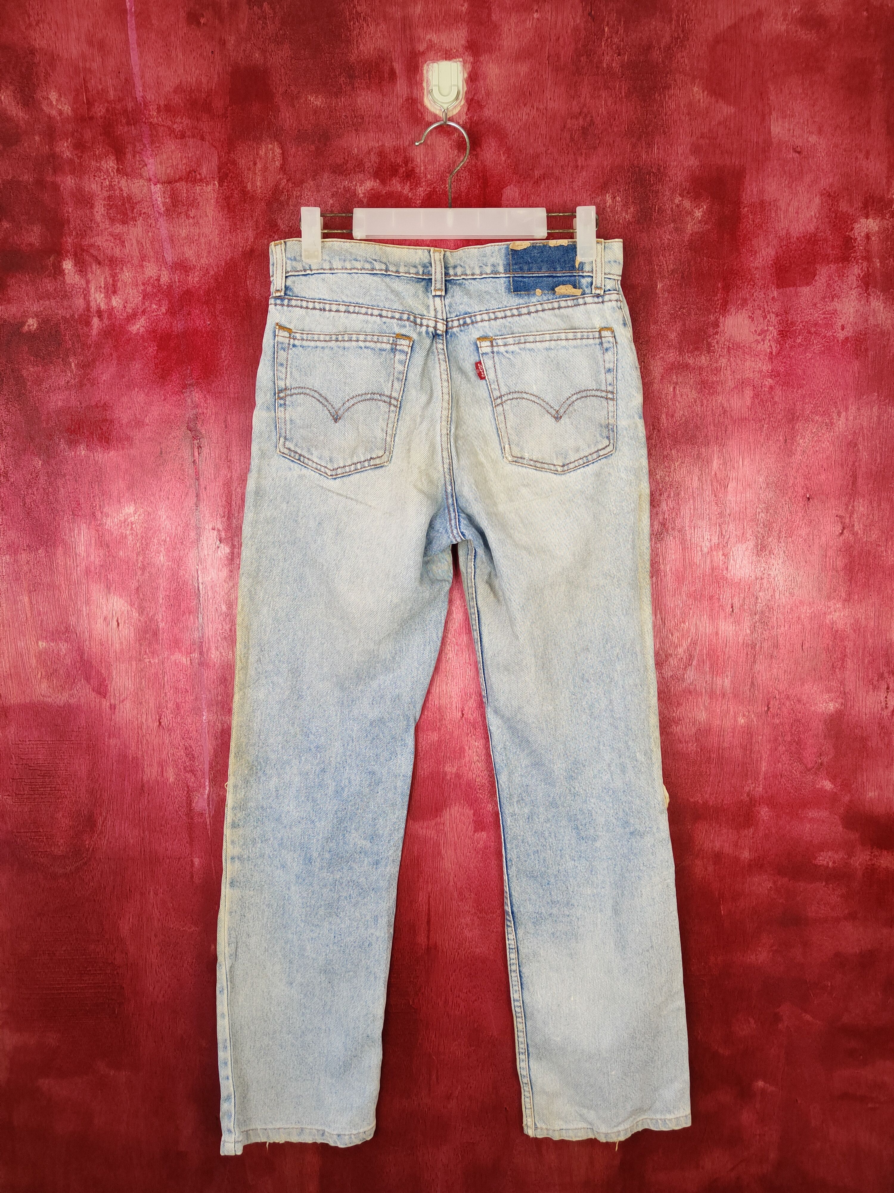Levi's Vintage Levis distressed denim Jeans #4939DL Size US 28 / EU 44 - 7 Thumbnail