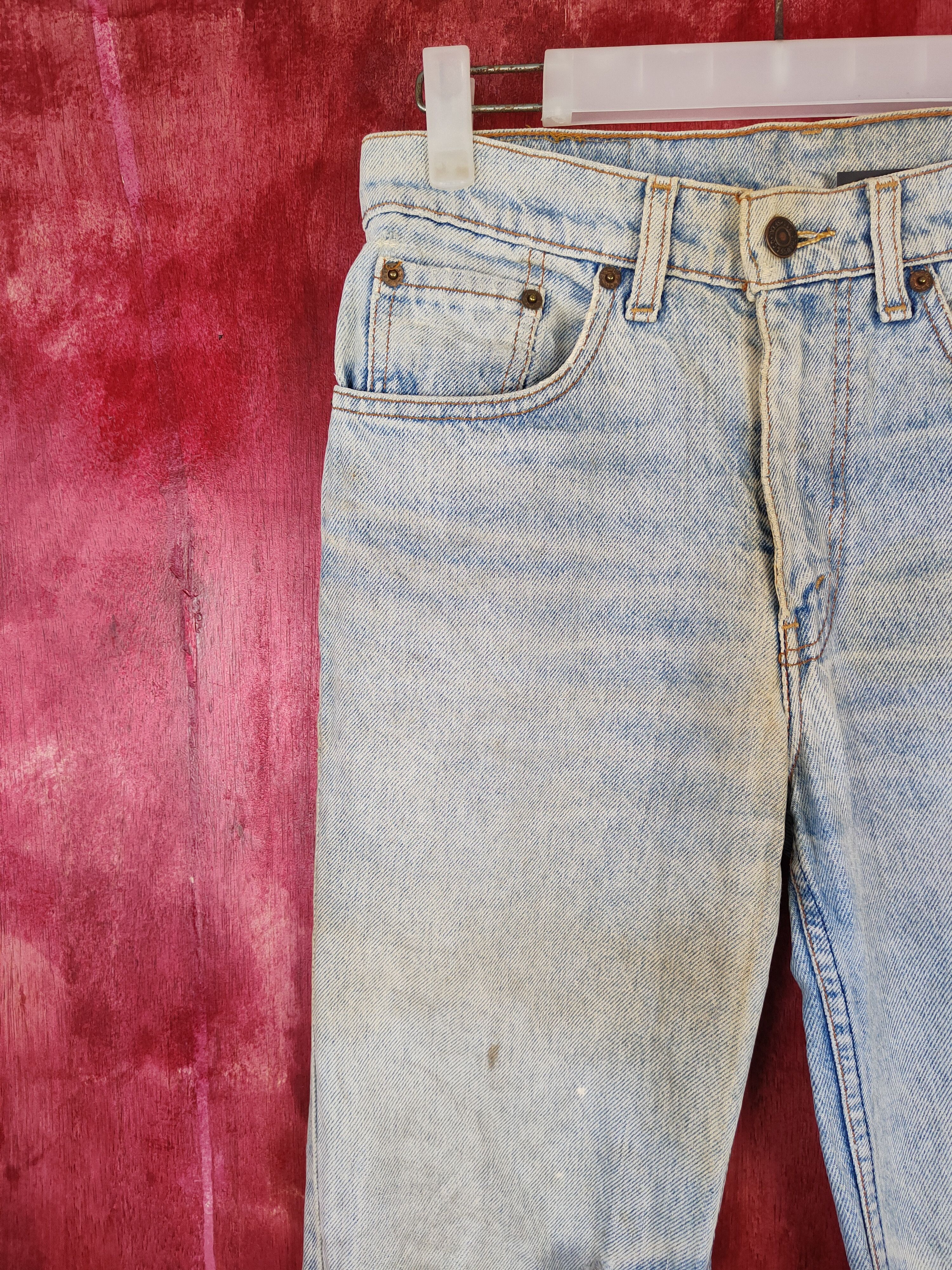 Levi's Vintage Levis distressed denim Jeans #4939 Size US 28 / EU 44 - 3 Thumbnail