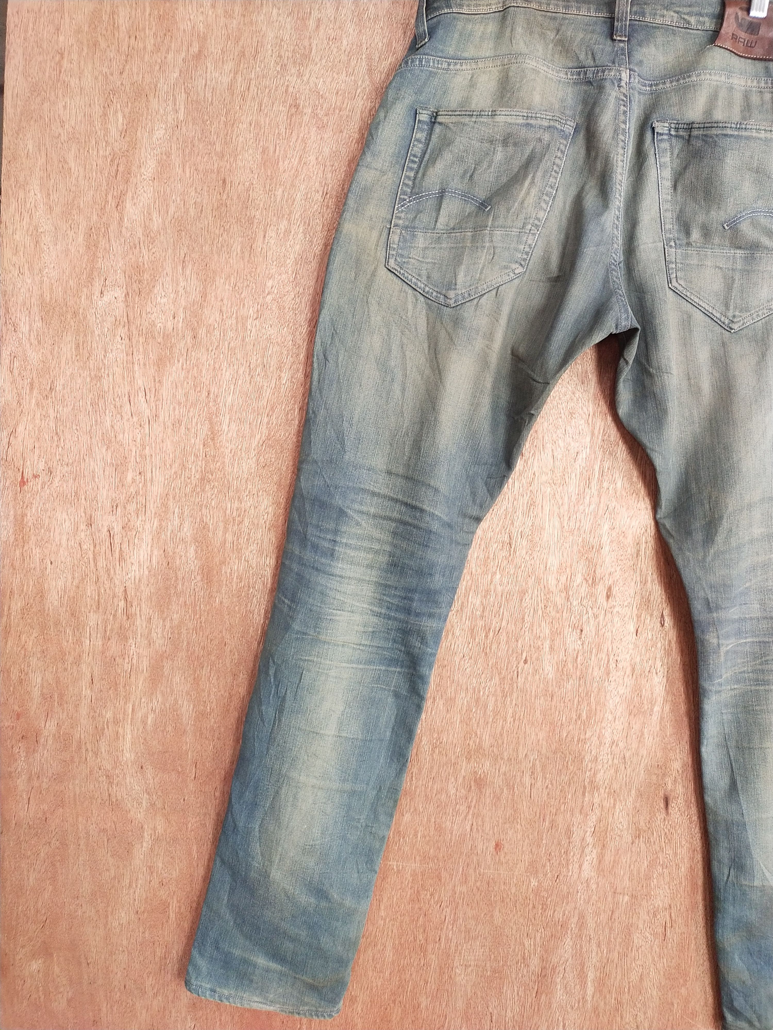 G-Star G Star Raw blue faded japan denim #S056 Size US 35 - 12 Thumbnail