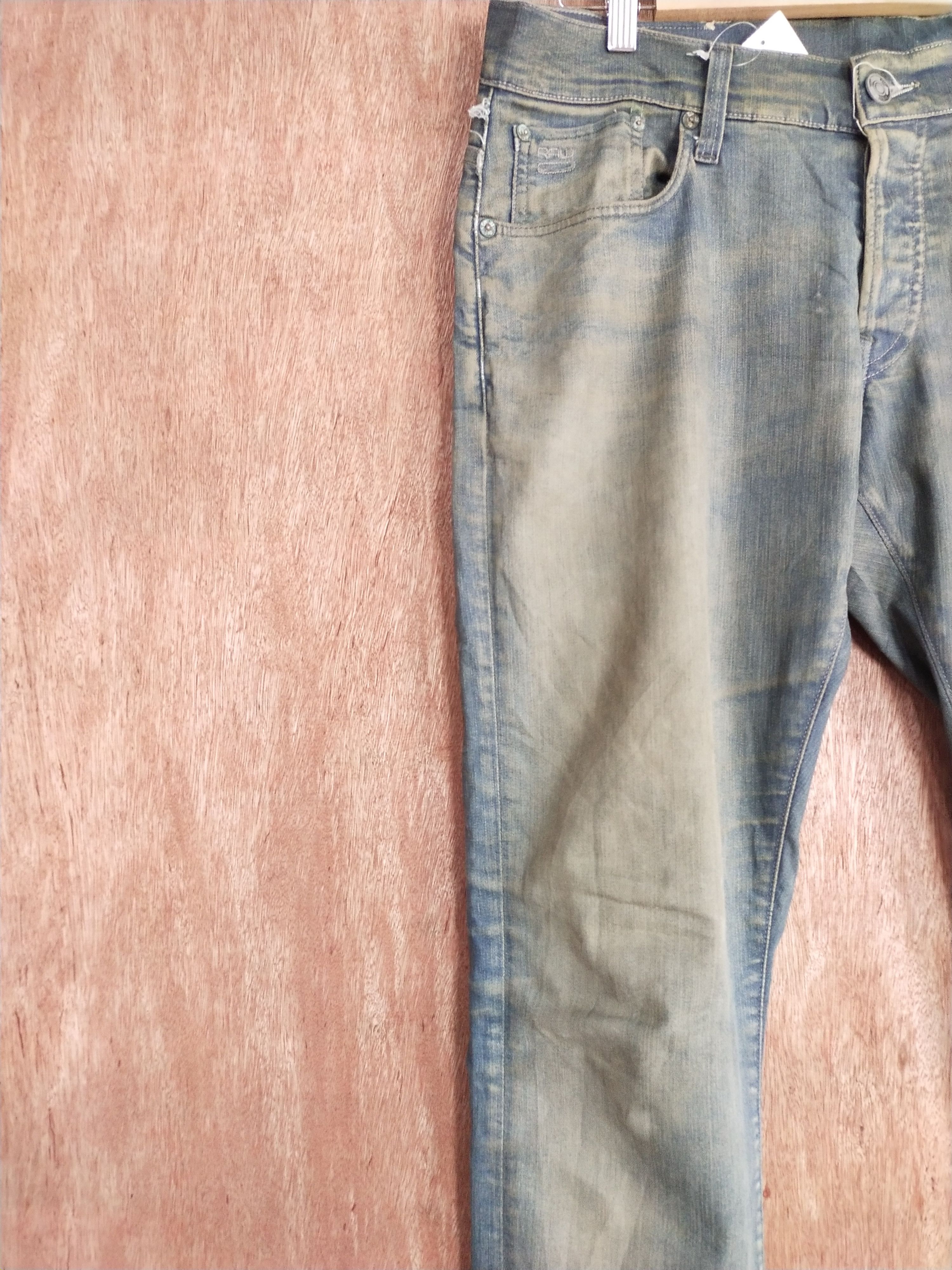 G-Star G Star Raw blue faded japan denim #S056 Size US 35 - 3 Thumbnail