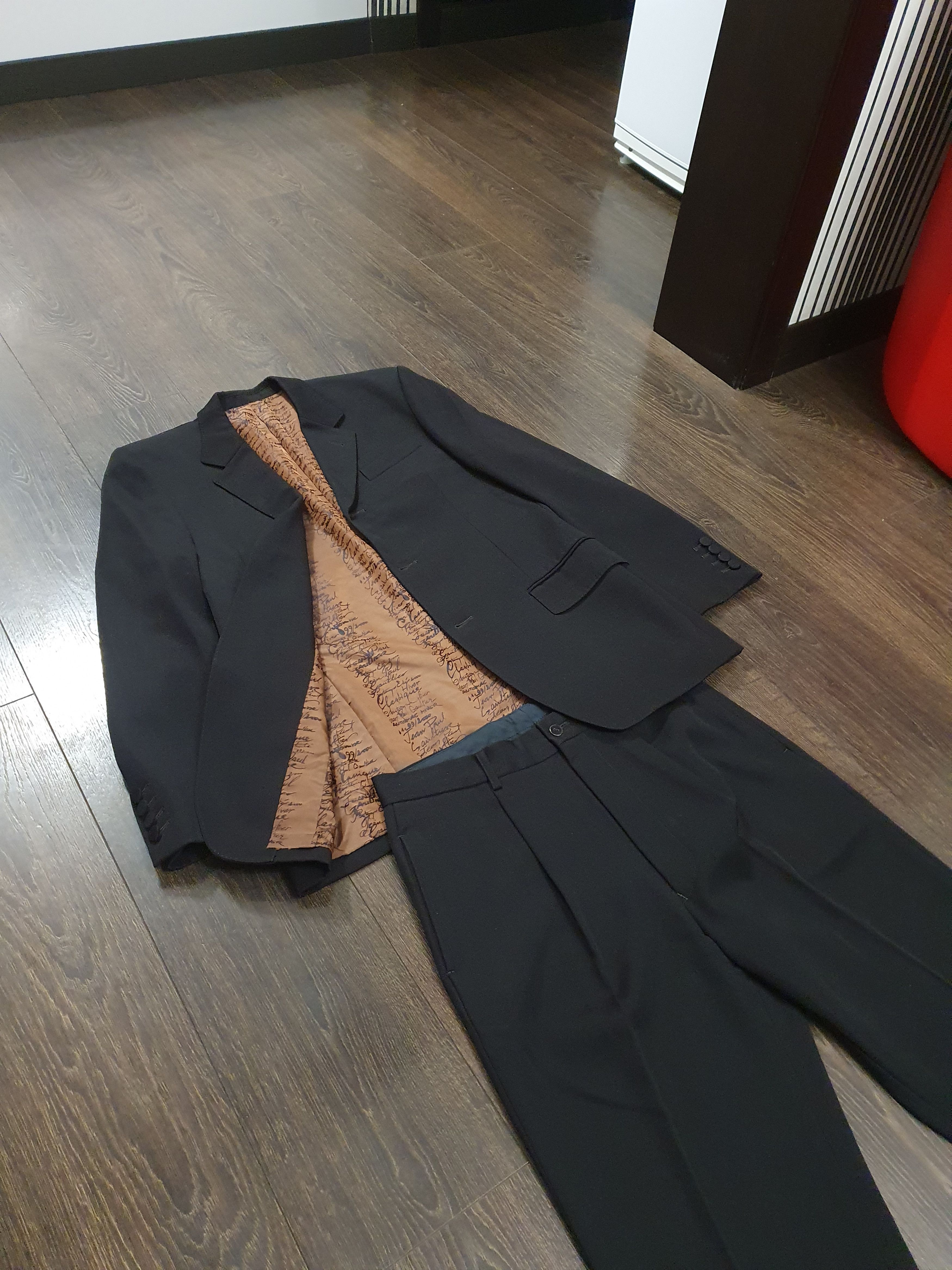 Vintage A/W99 Archive Jean Paul Gaultier Black Suit in 48/50 | Grailed