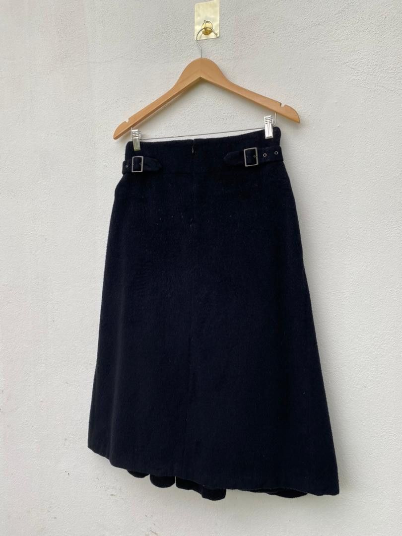 Y's Y's Yohji Yamamoto Wool Skirt Size 28" / US 6 / IT 42 - 8 Thumbnail