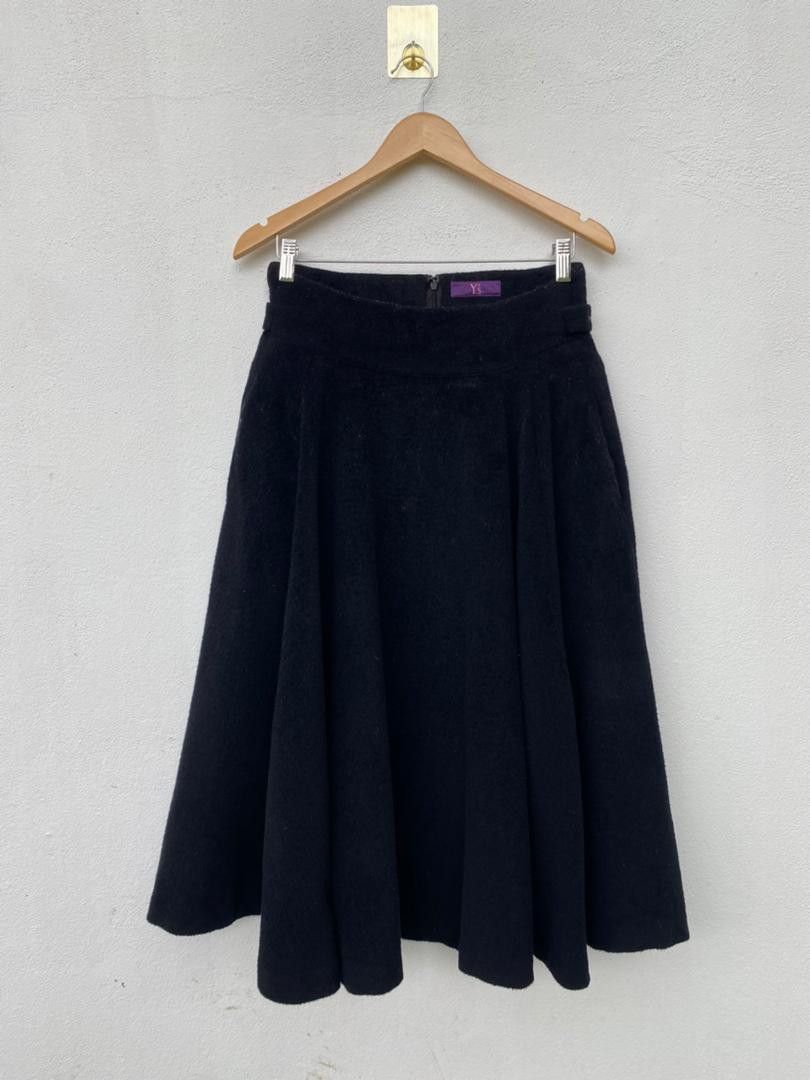 Y's Y's Yohji Yamamoto Wool Skirt Size 28" / US 6 / IT 42 - 1 Thumbnail